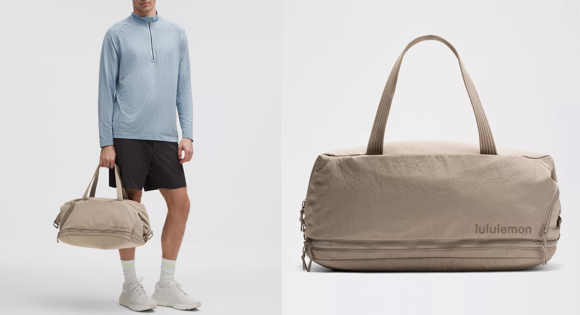 Lululemon's gym duffle bag. 