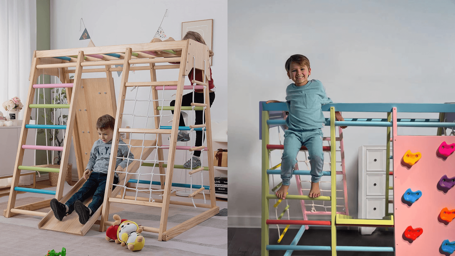 Indoor activities jungle gym