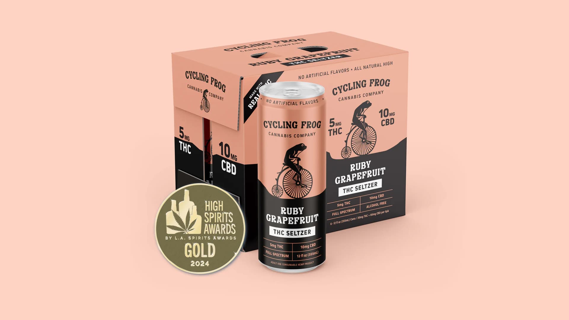 cycling frog thc seltzer