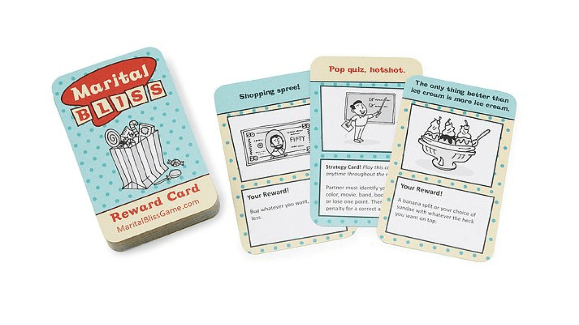 Marital bliss card game