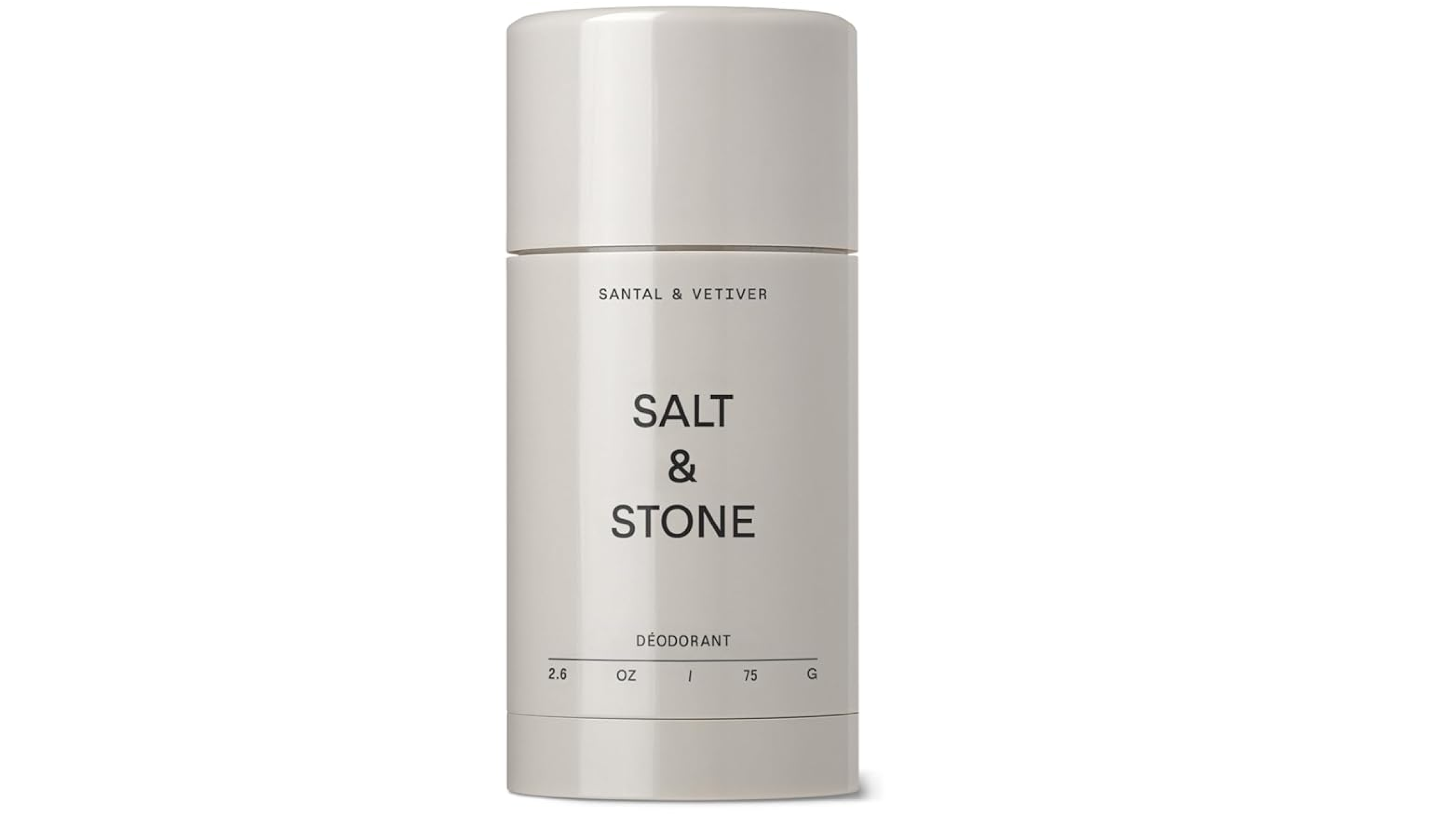 SALT & STONE Aluminum Free Deodorant | Extra Strength 48 Hour Protection for Women & Men | Made with Seaweed Extracts, Shea Butter & Prebiotics (Santal & Vetiver)