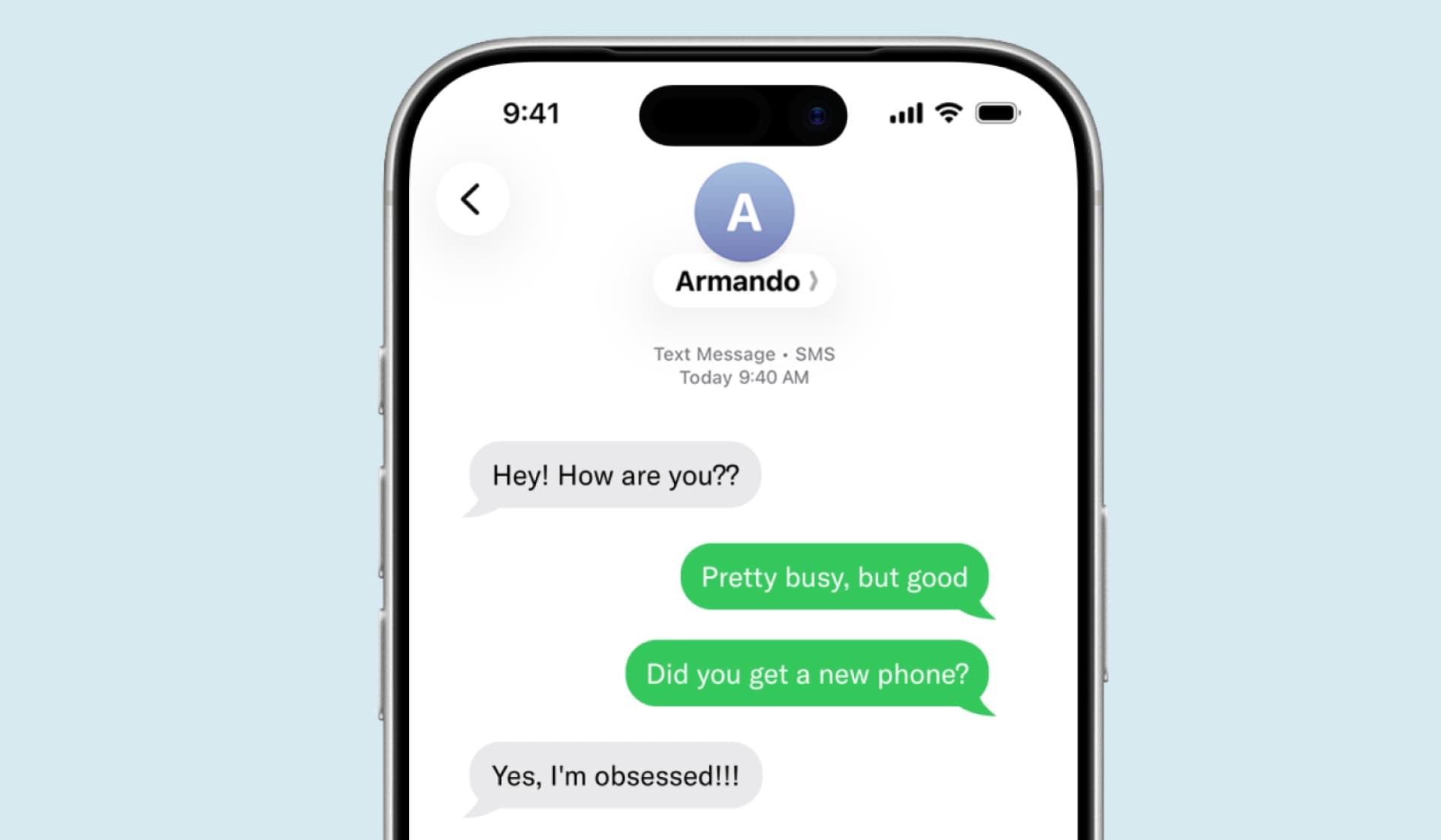 Having an Android (sorry) 