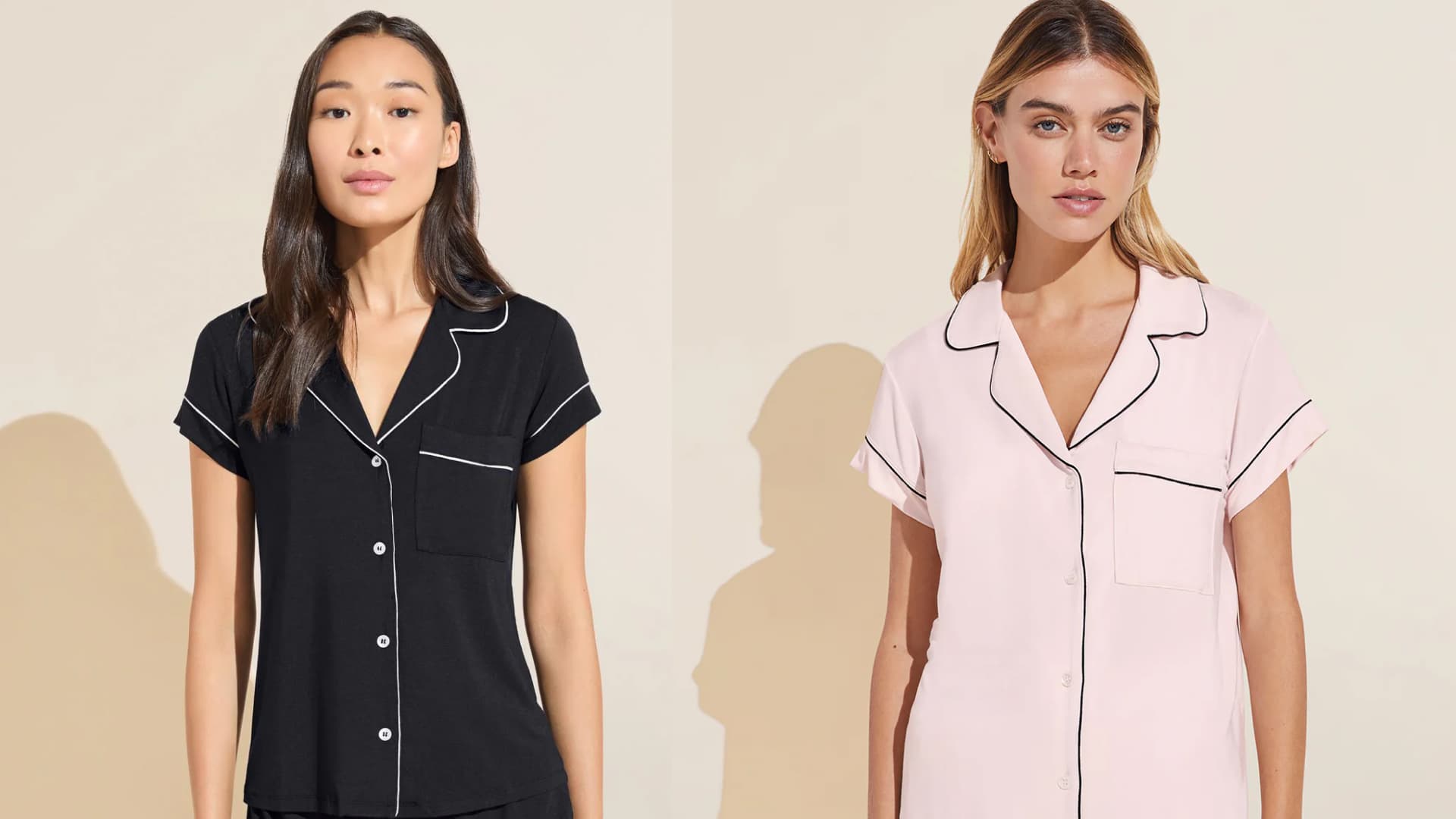 short sleeve pajama set