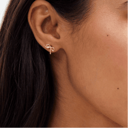 Madewell Bow Stud Earrings
