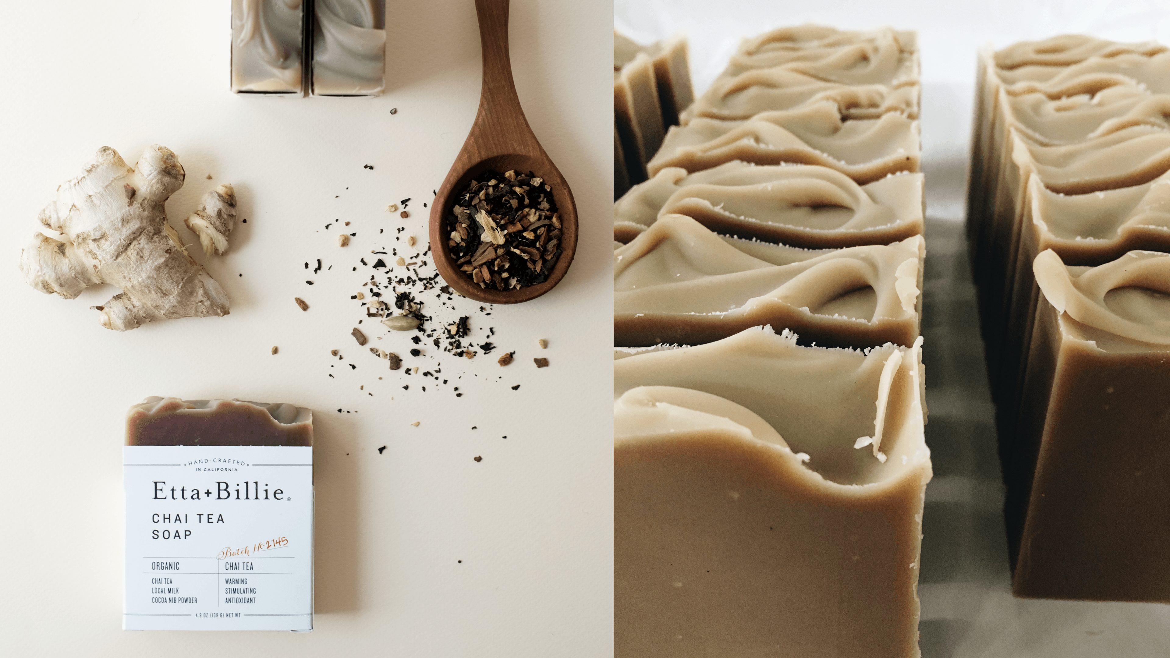 chai tea soap bar