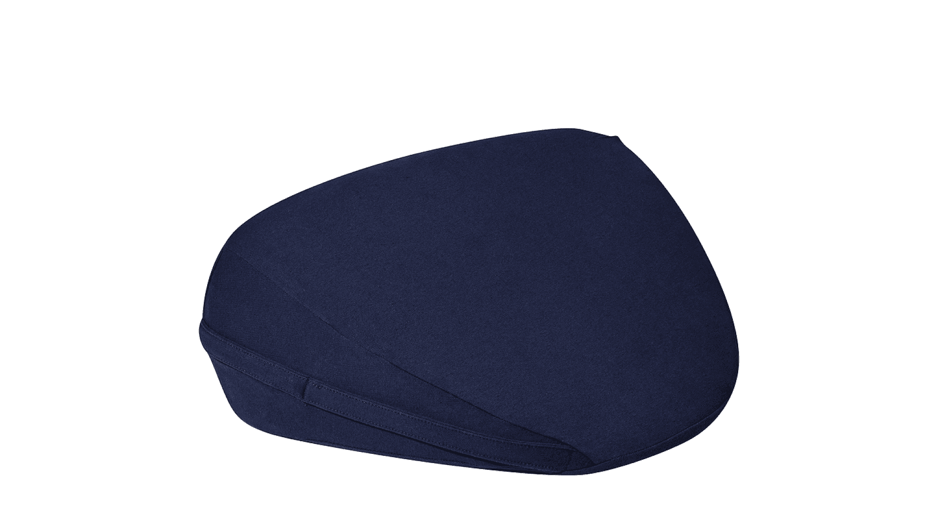 Indigo oblong pillow
