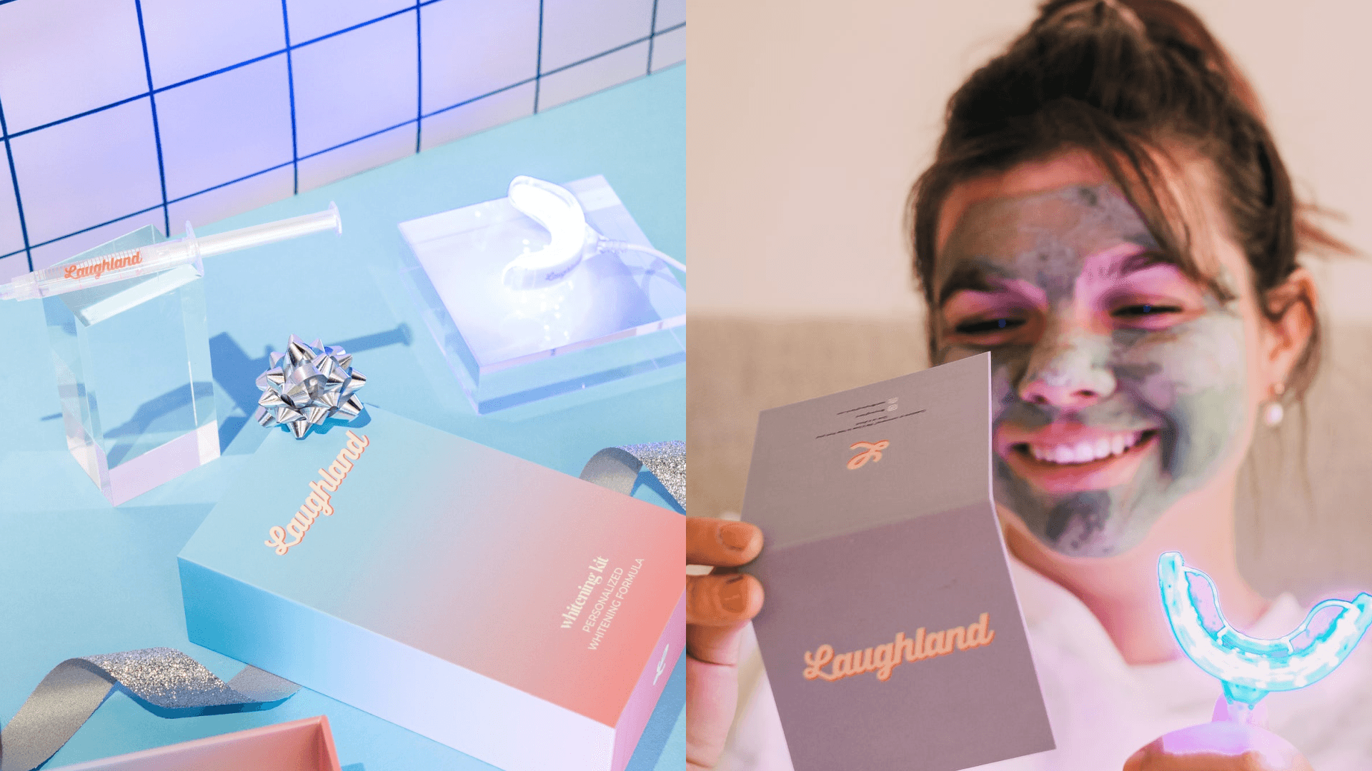 teeth whitening subscription service that creates a personal formula to prevent teeth sensitivity