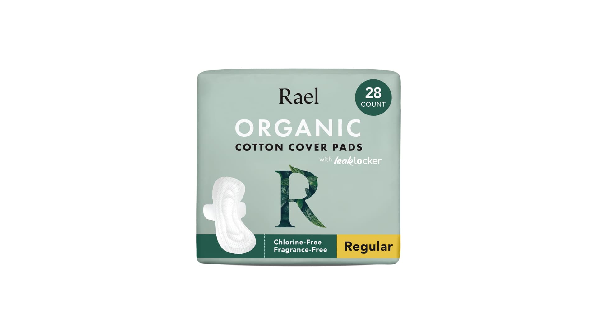 Organic cotton period pads