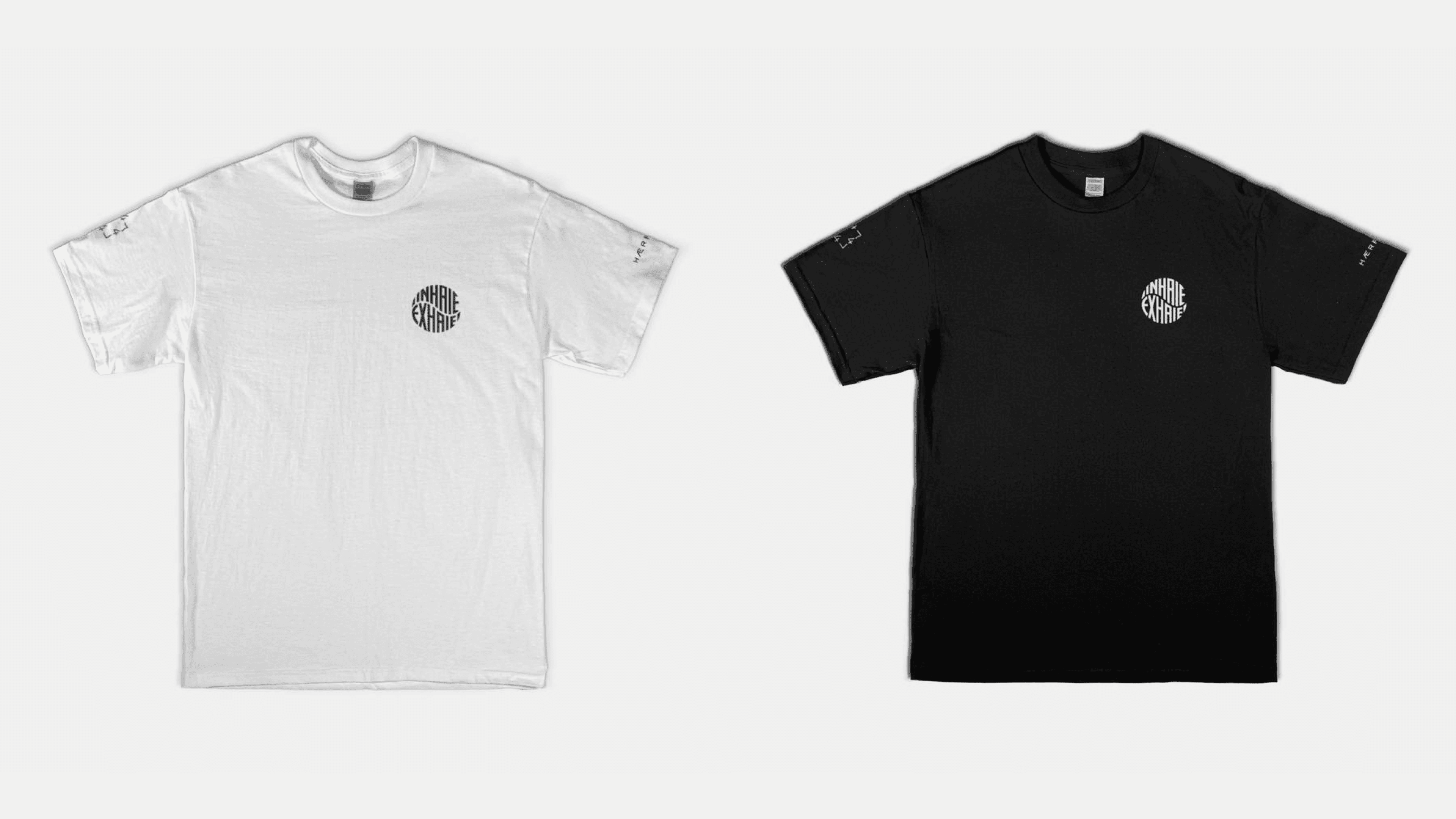 black and white t-shirt