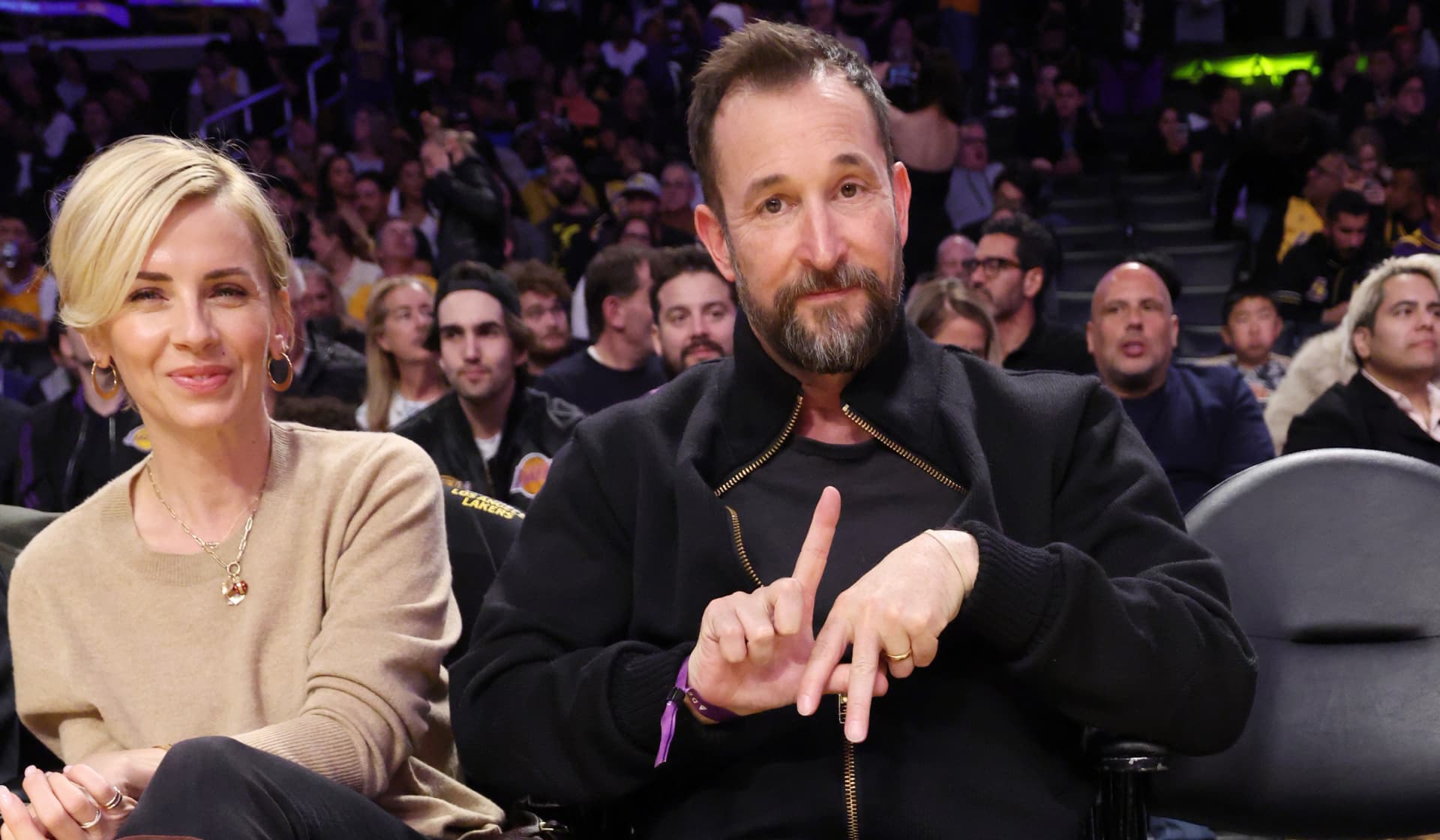 Courtside Noah Wyle 