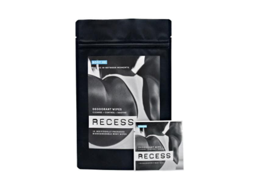 Recess Body 101 Deodorant Wipes