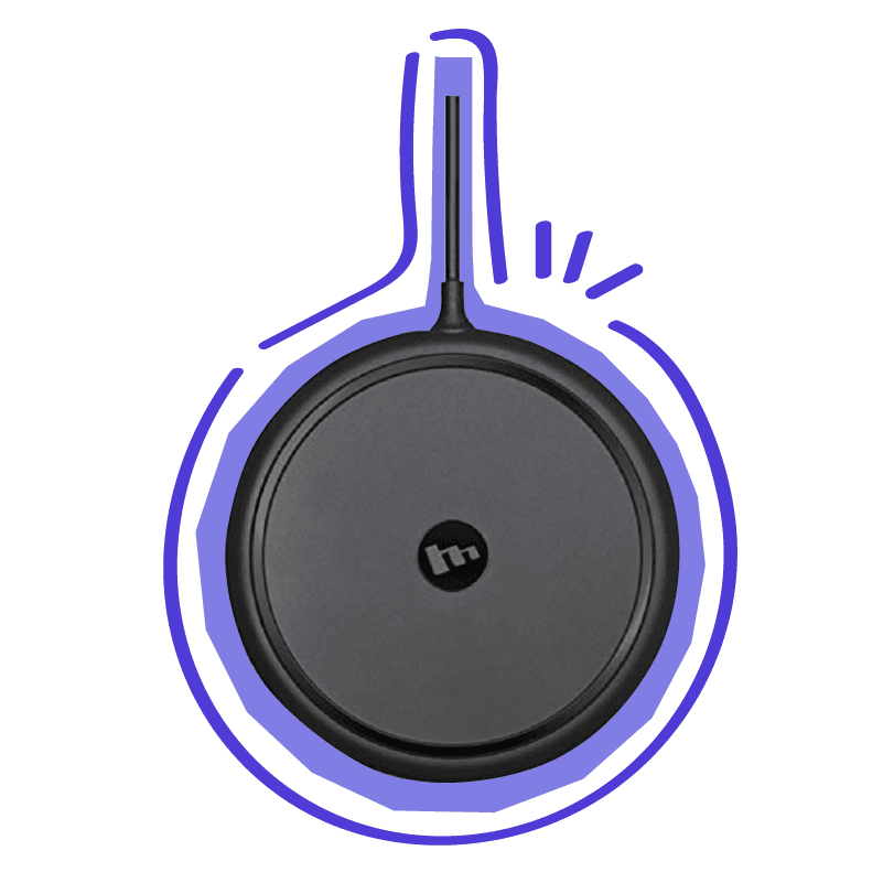 A wireless charging base