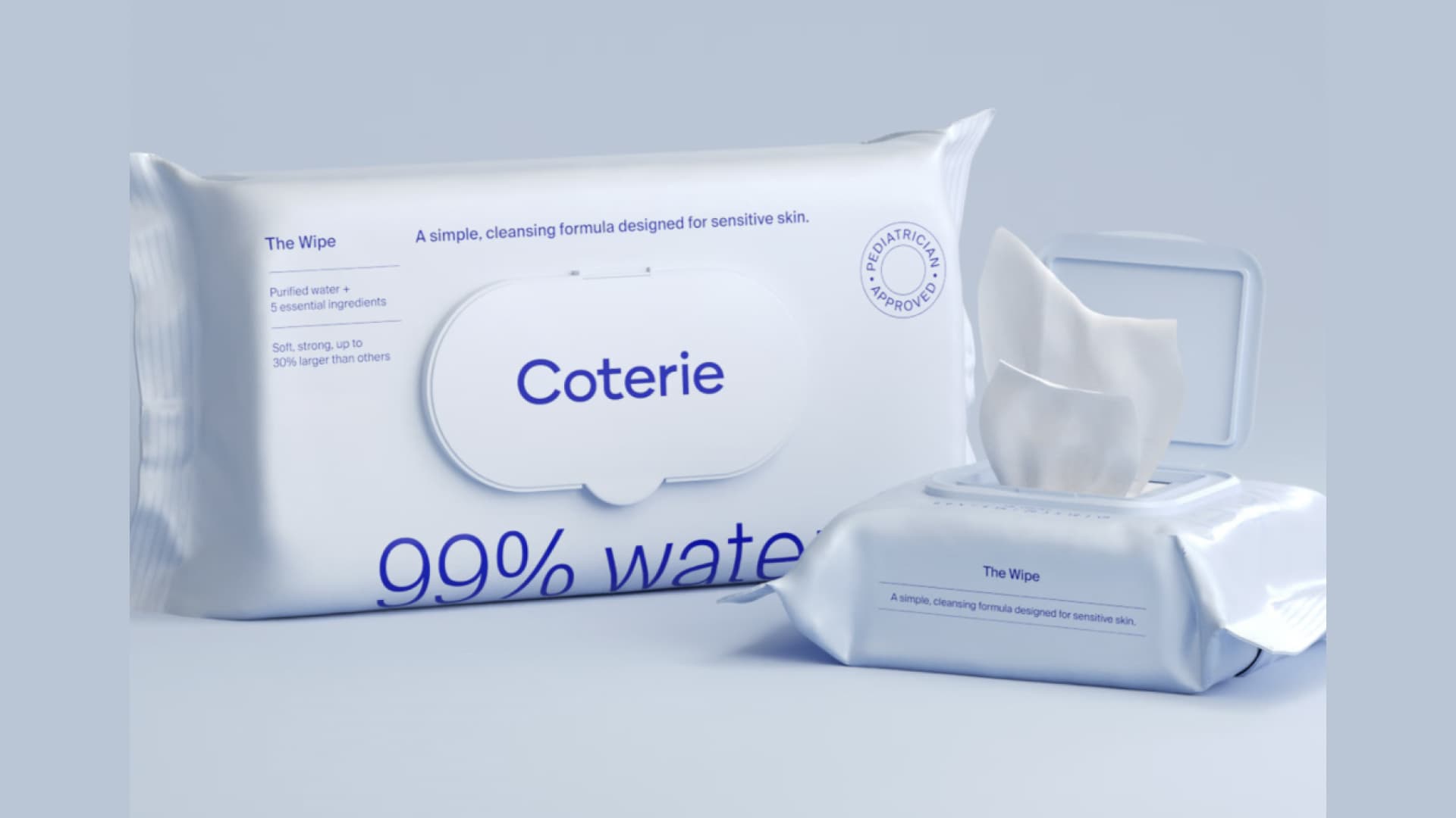 Coterie baby wipes