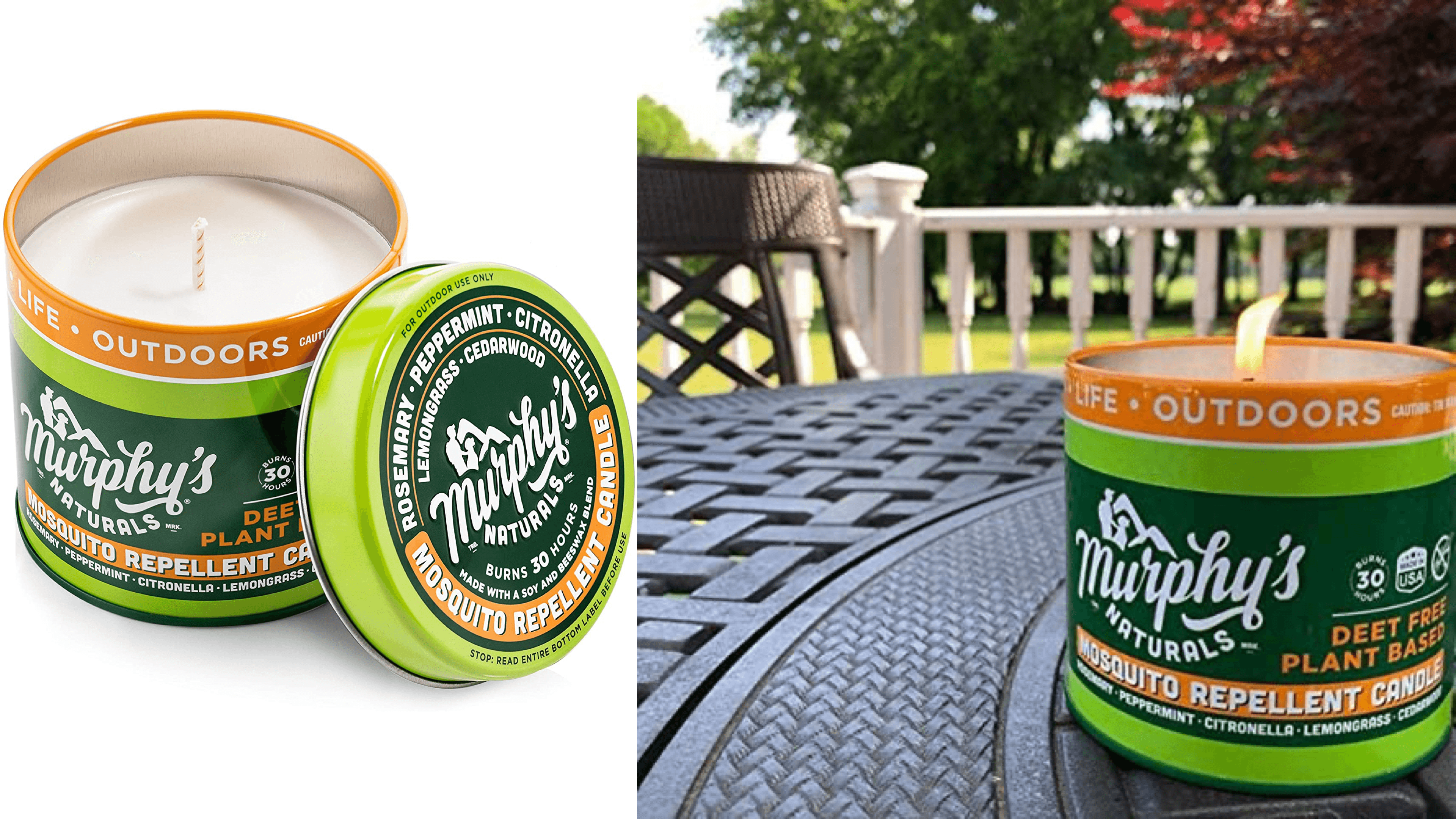 mosquito repellent candle