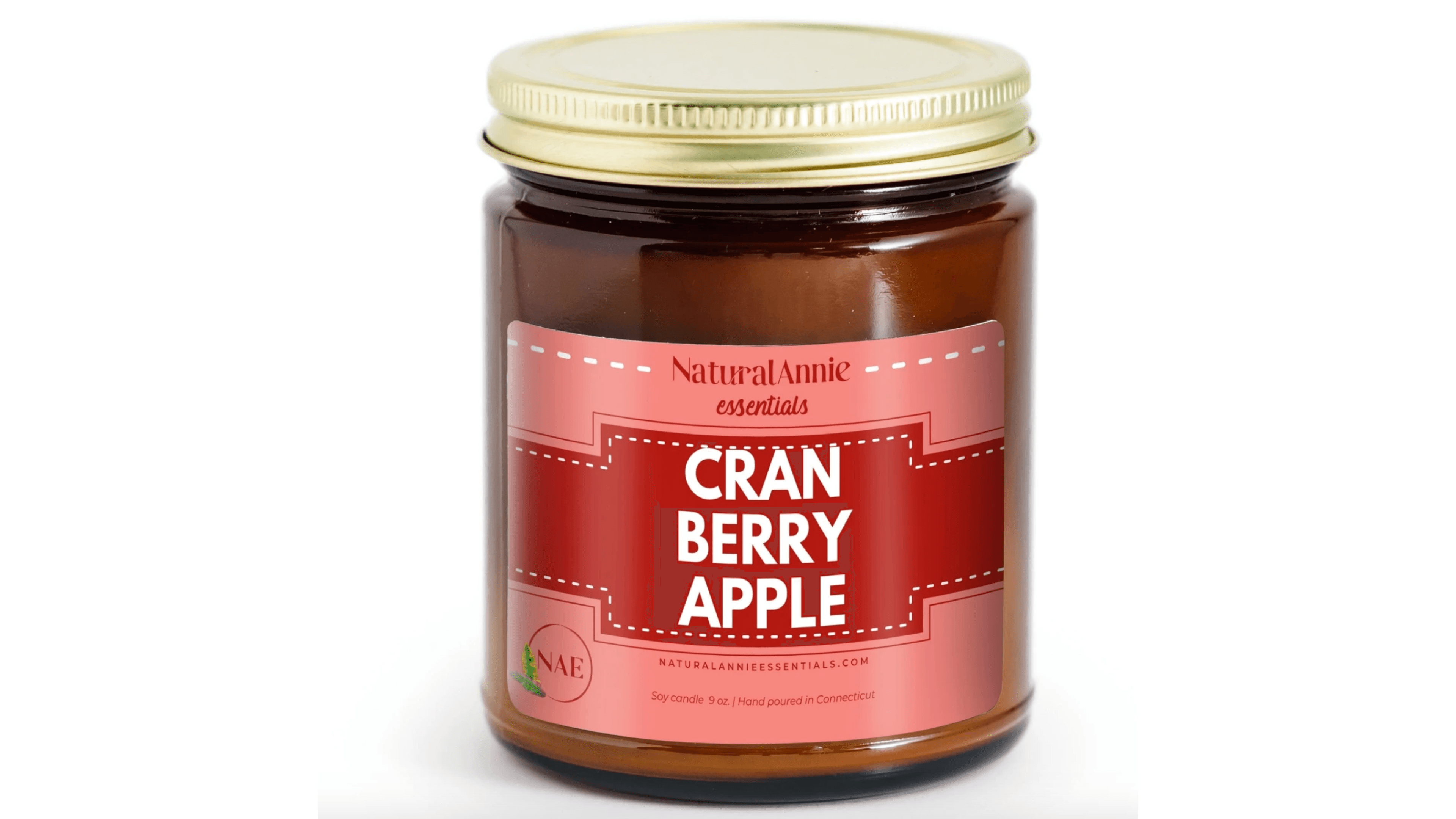 cranberry and apple candle