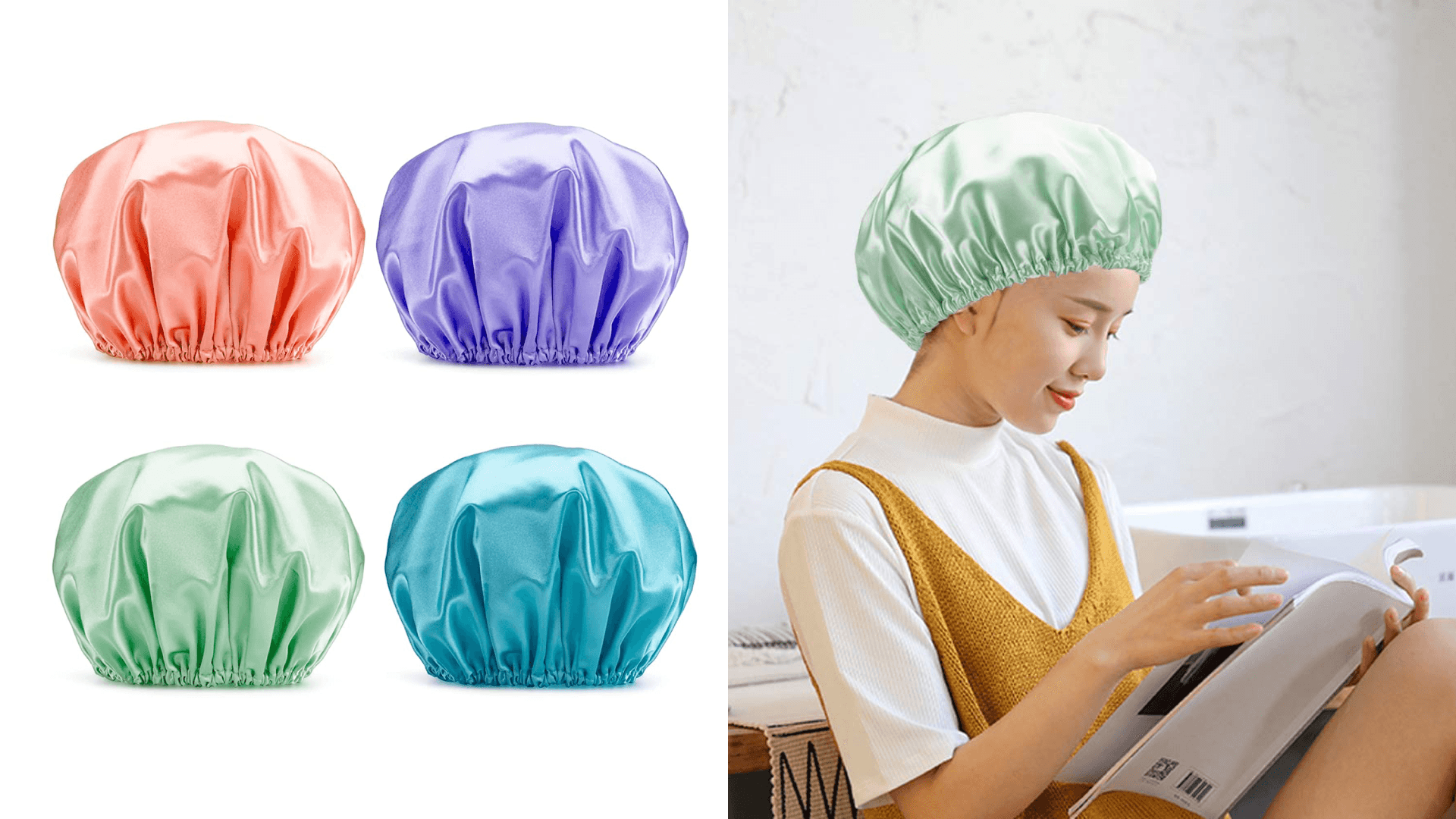 Frizz free discount shower cap