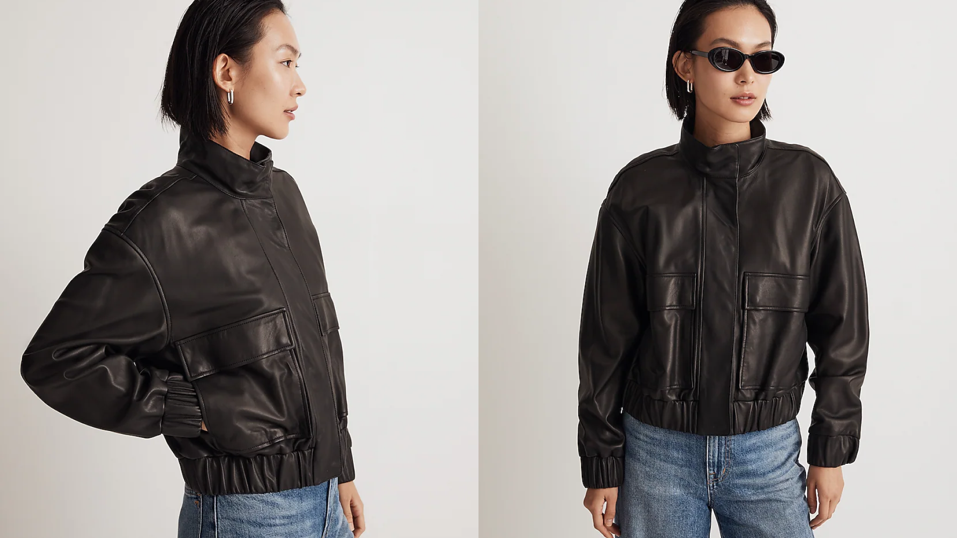 Leather jacket 