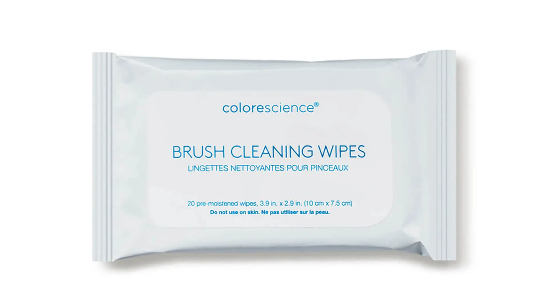 colorescience makeup brush cleaning wipes