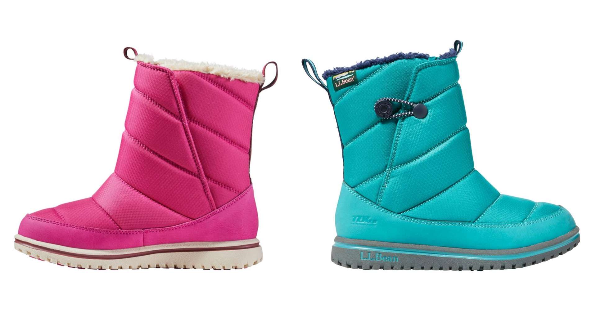 snow boots in colors