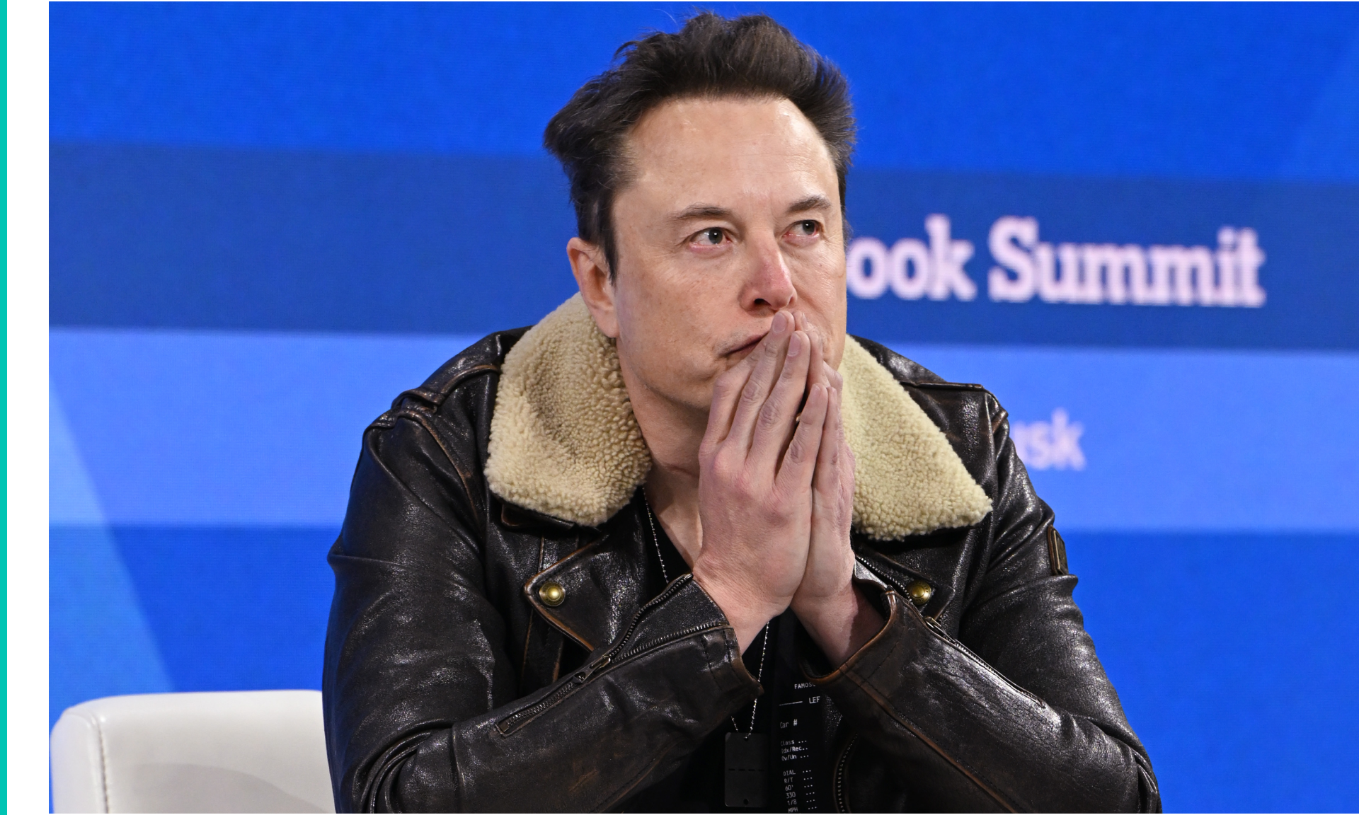  Elon Musk speaks onstage during The New York Times Dealbook Summit 2023 