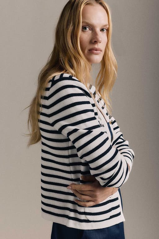 100% Organic Cotton Sweater Jacket