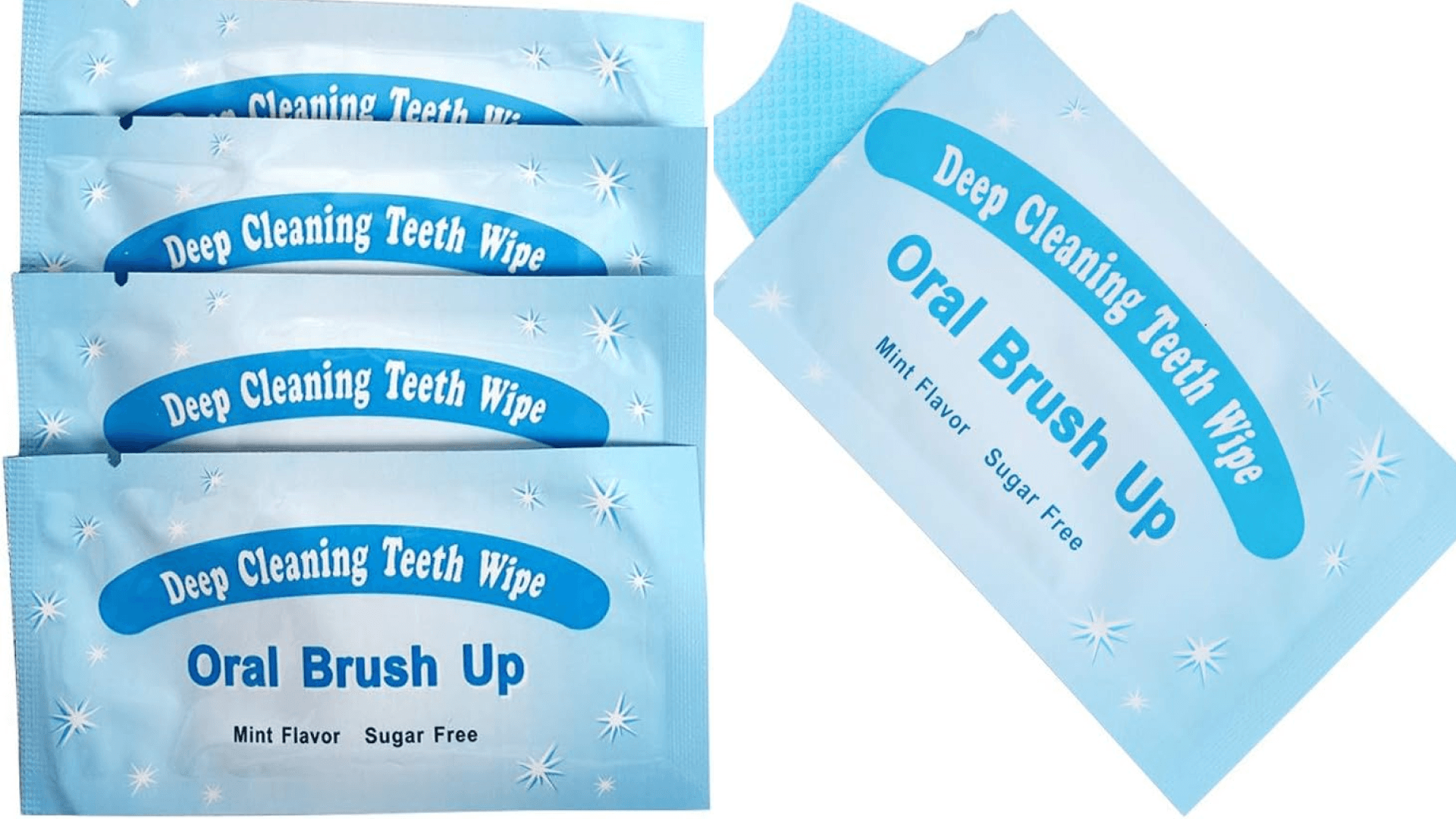 Deep Cleaning Teeth Wipe
