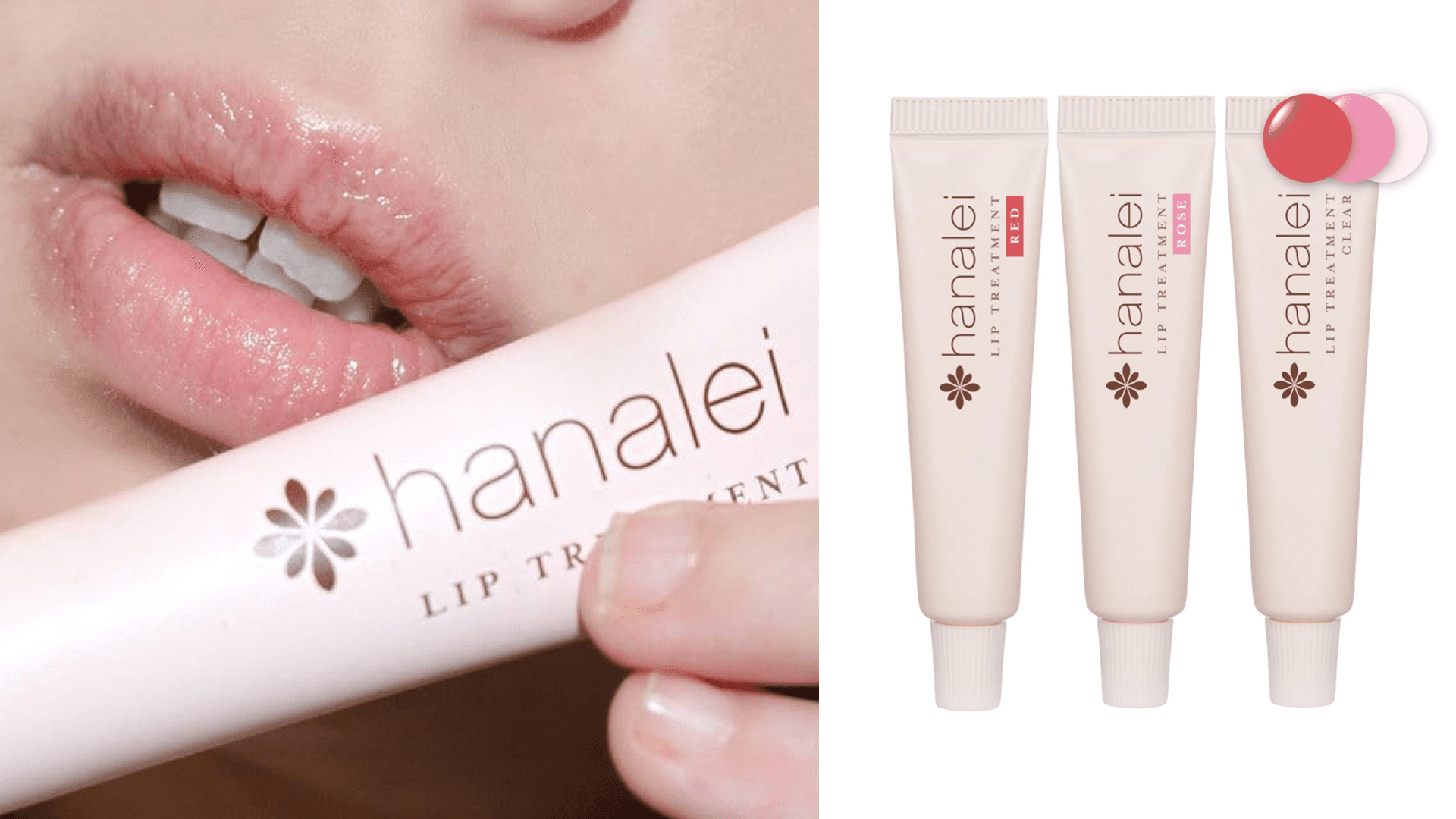 Cruelty-Free and Paraben-Free Lip Treatment to Soothe Dry Lips by Hanalei – Made with Kukui Oil, Shea Butter, Grapeseed Oil – Made in USA – Multi-colored Travel-Size 3 Pack (5ml/5g/0.17oz x 3 tubes)