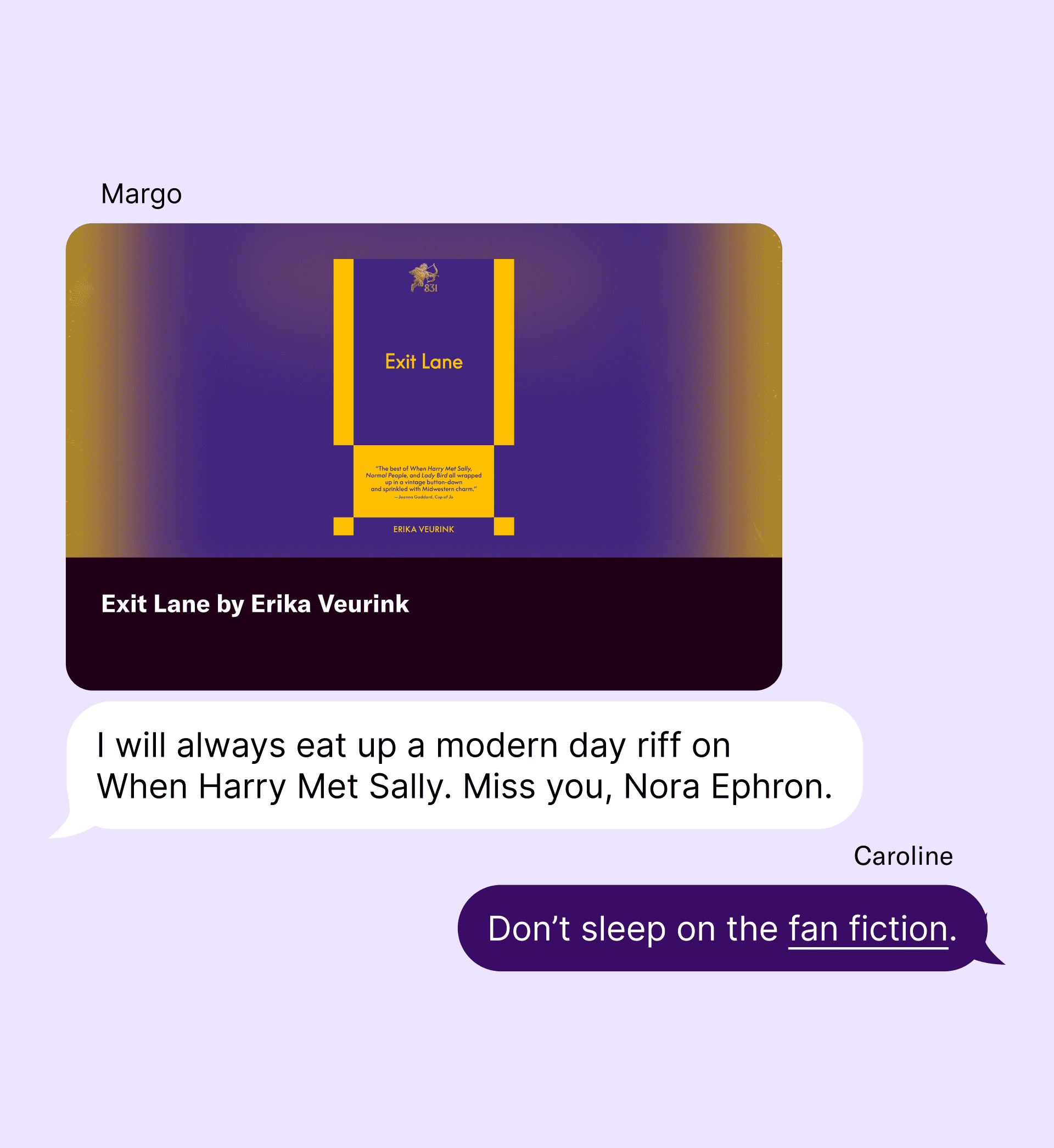 text bubbles