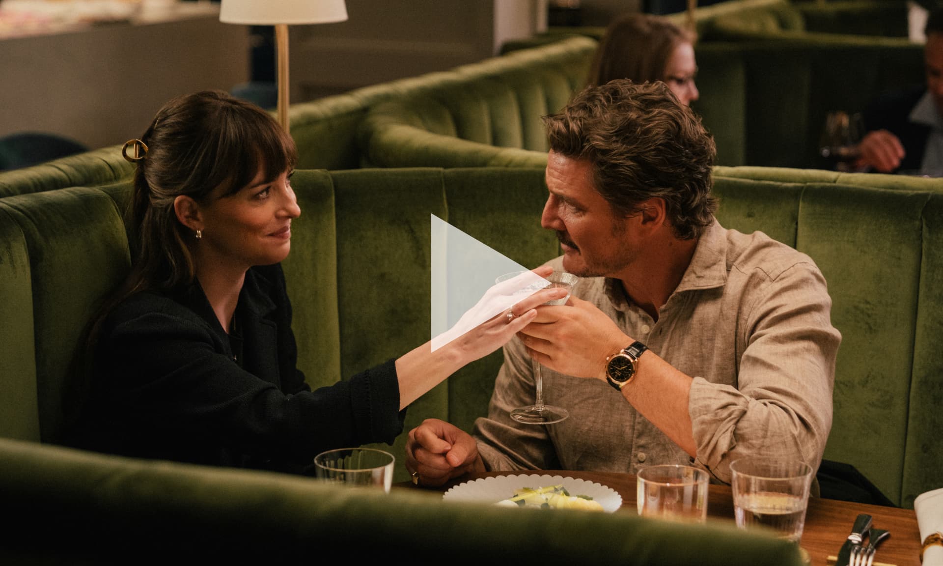 Dakota Johnson and Pedro Pascal in their new movie together