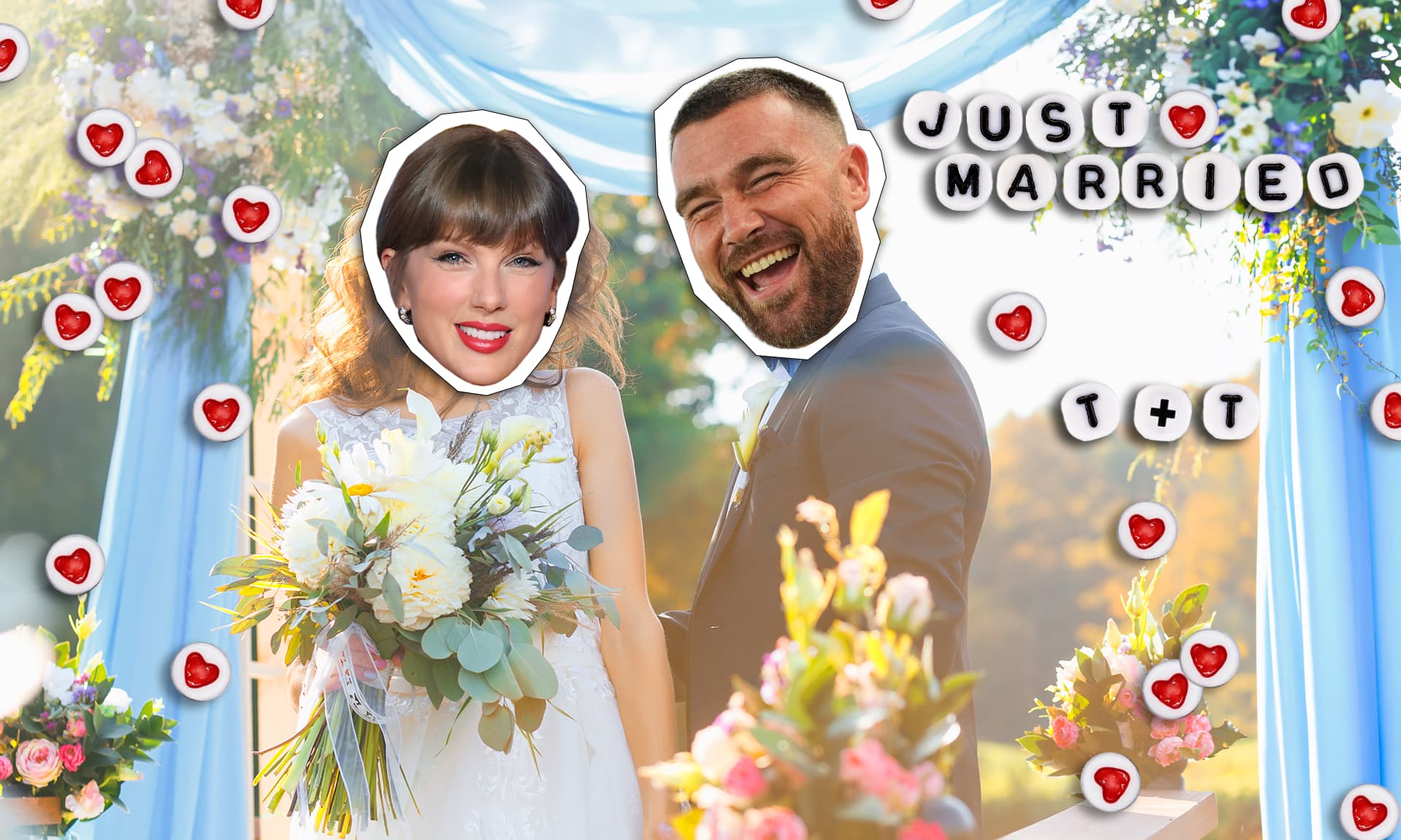 Taylor Swift and Travis Kelce