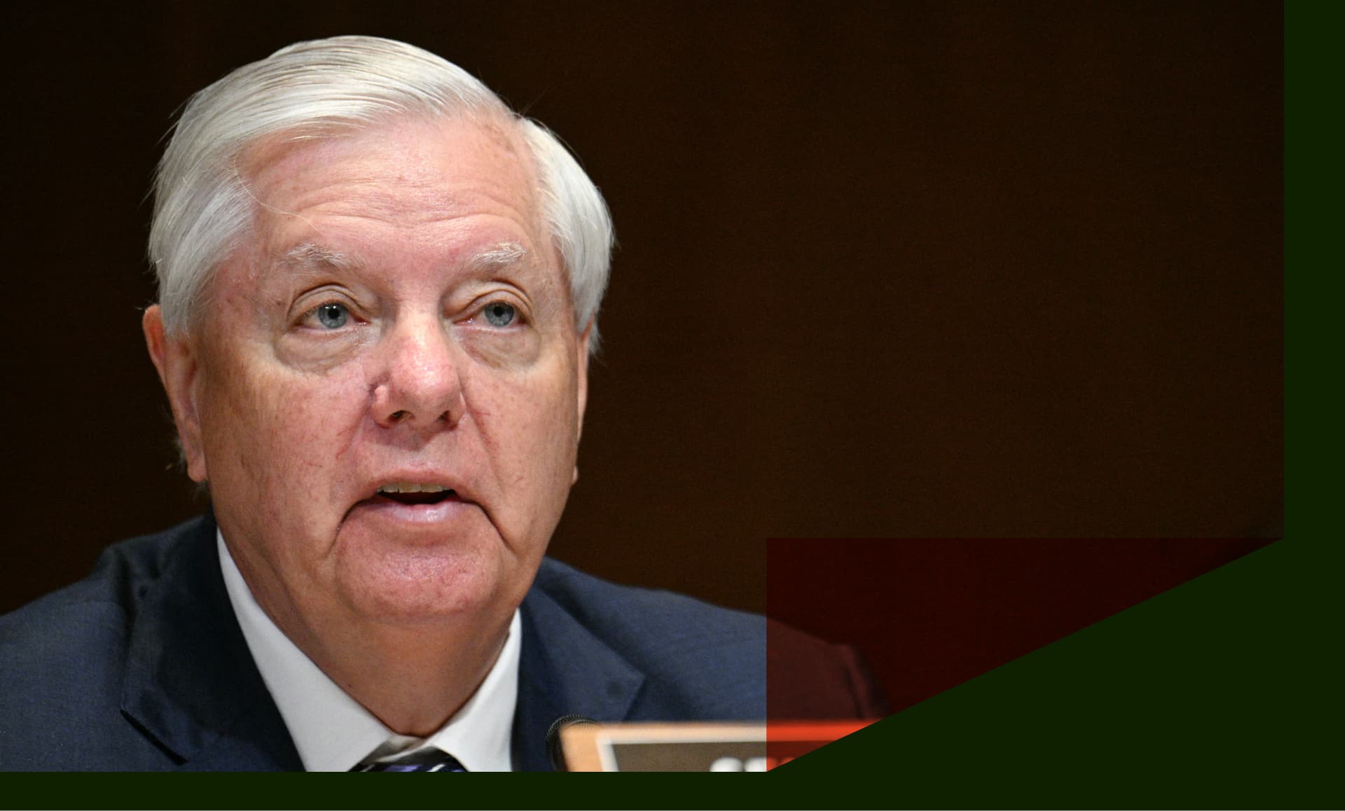 US Senator Lindsey Graham, Republican of South Carolina in the Senate