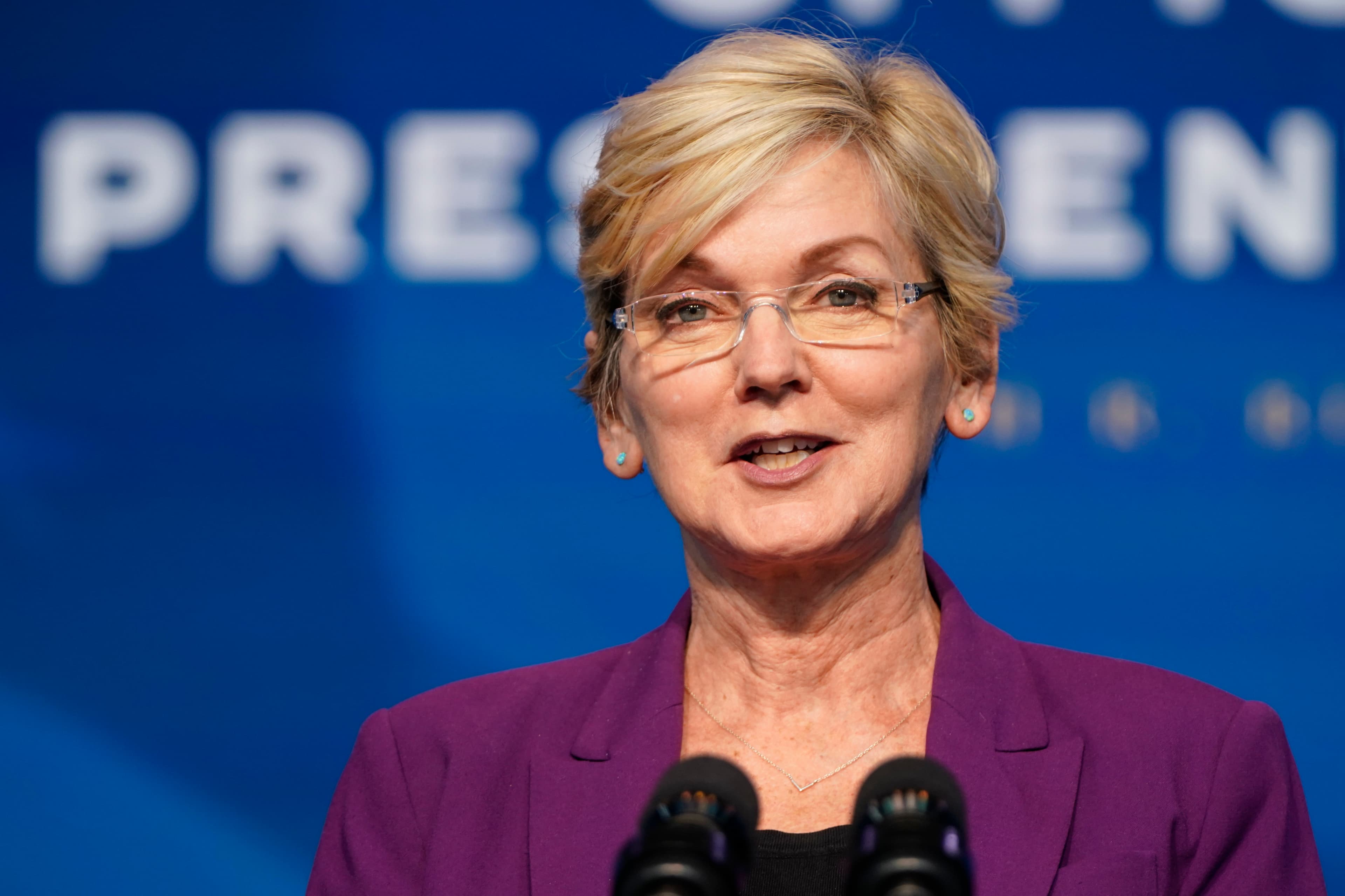 Secretary of Energy nominee Jennifer Granholm.