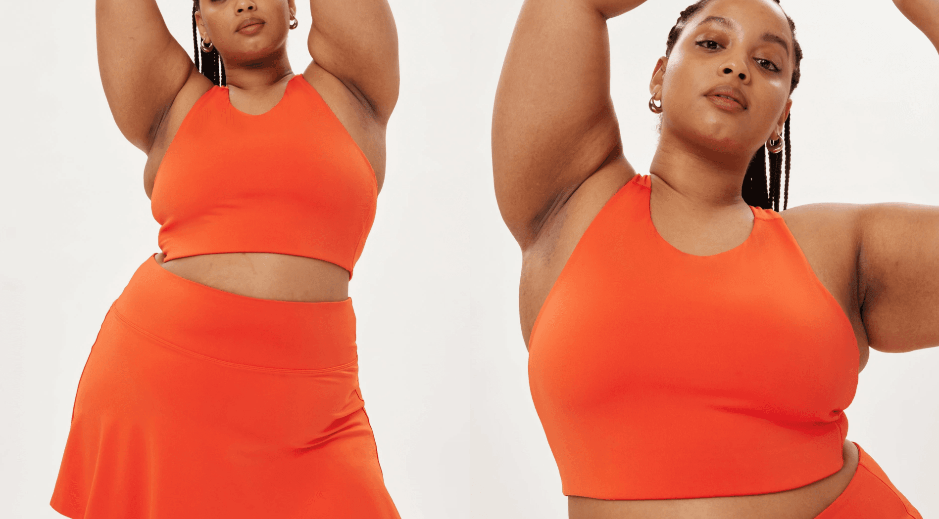 girlfriend collective racerback sports bra