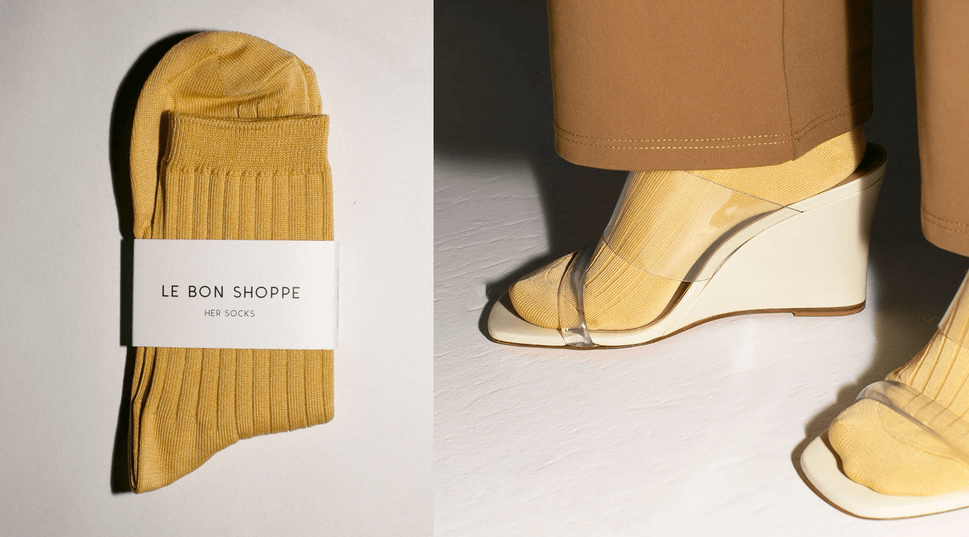 yellow socks