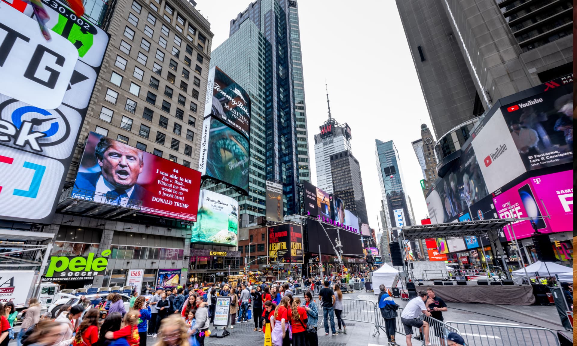 Times Square billboards