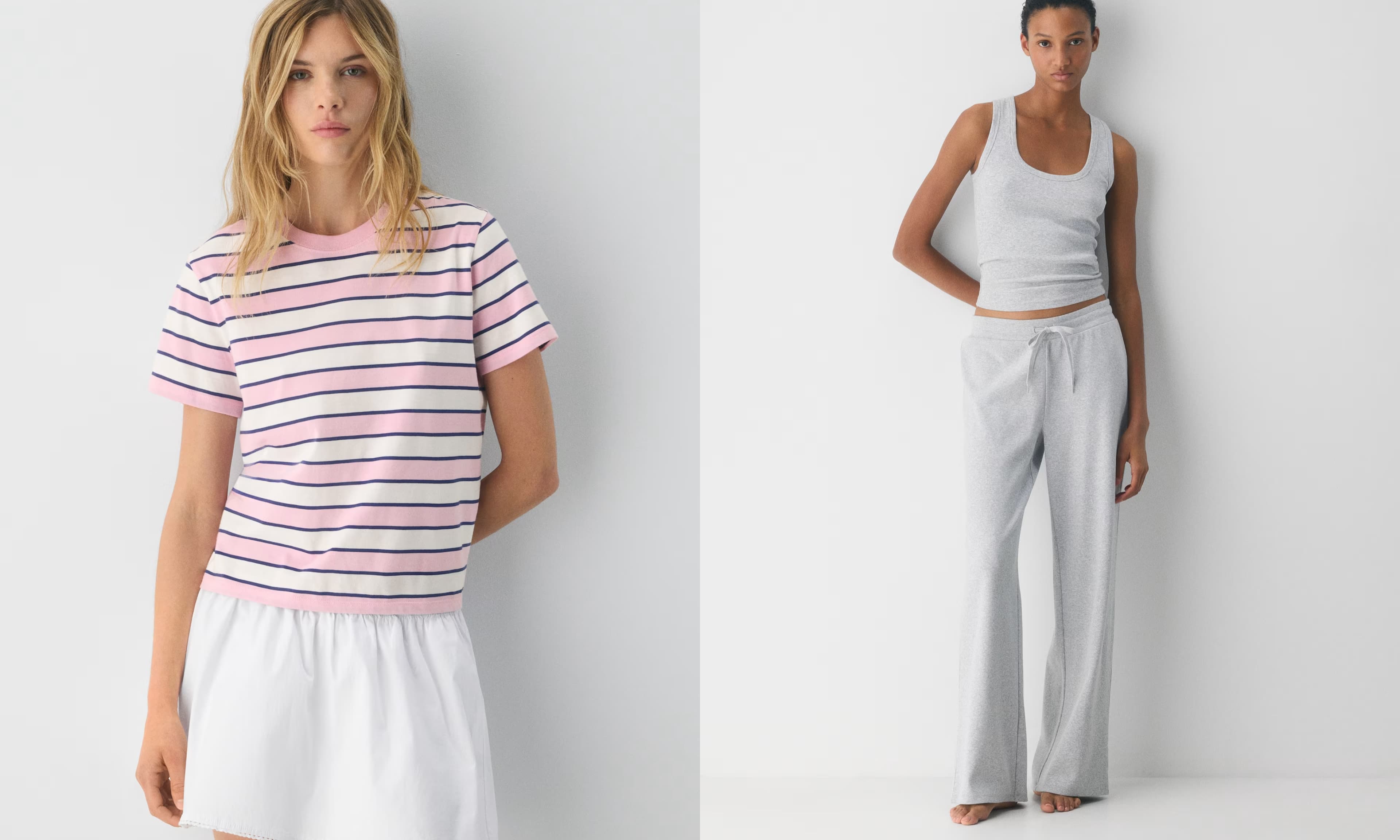 T-shirt, lounge pants