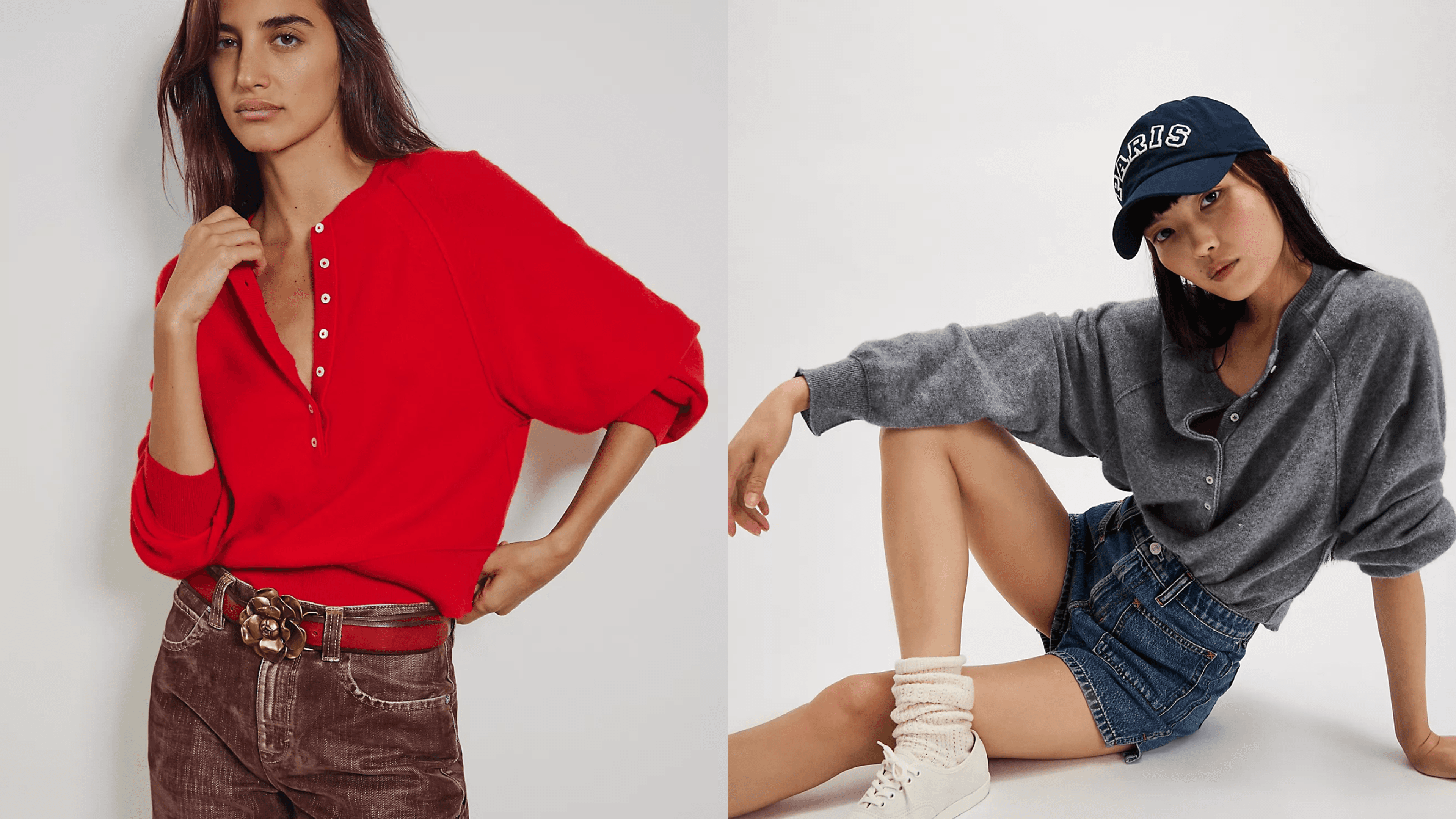 women's henley shirt