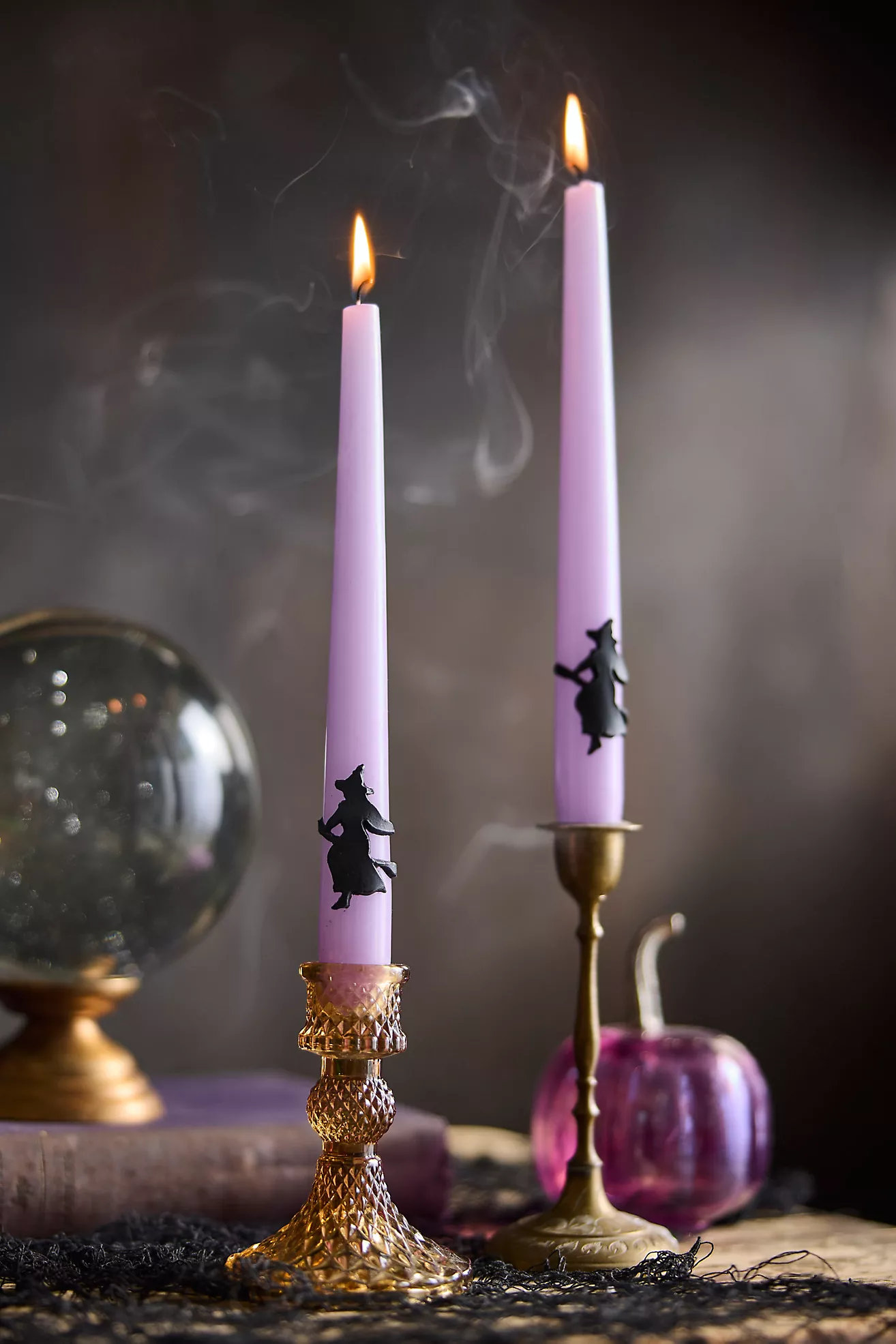 anthro taper candles