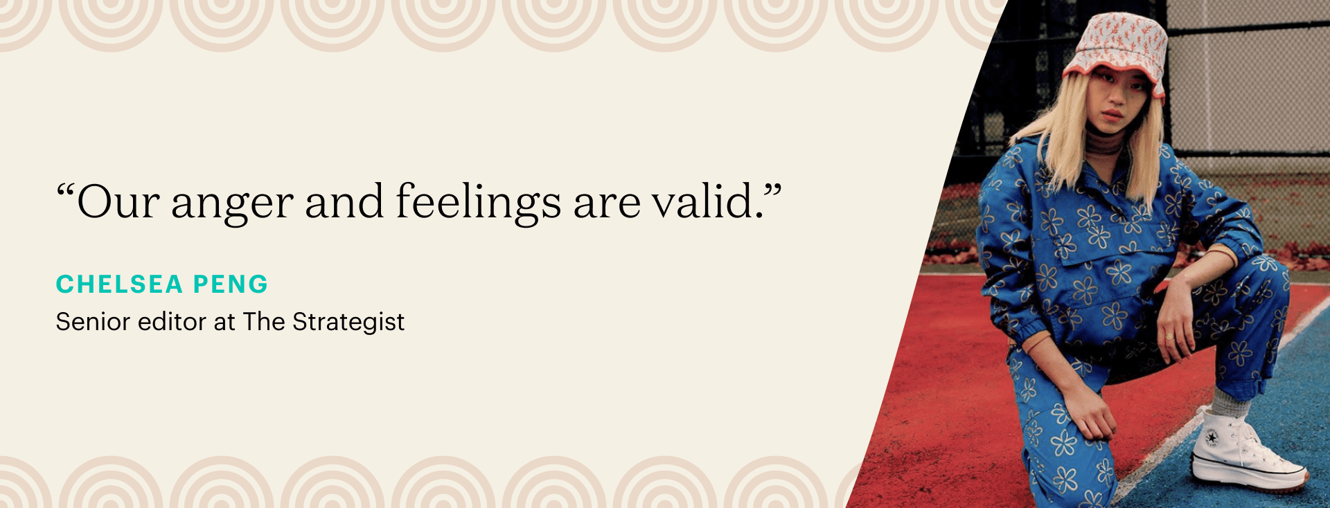 Chelsea Peng, senior editor at The Strategist