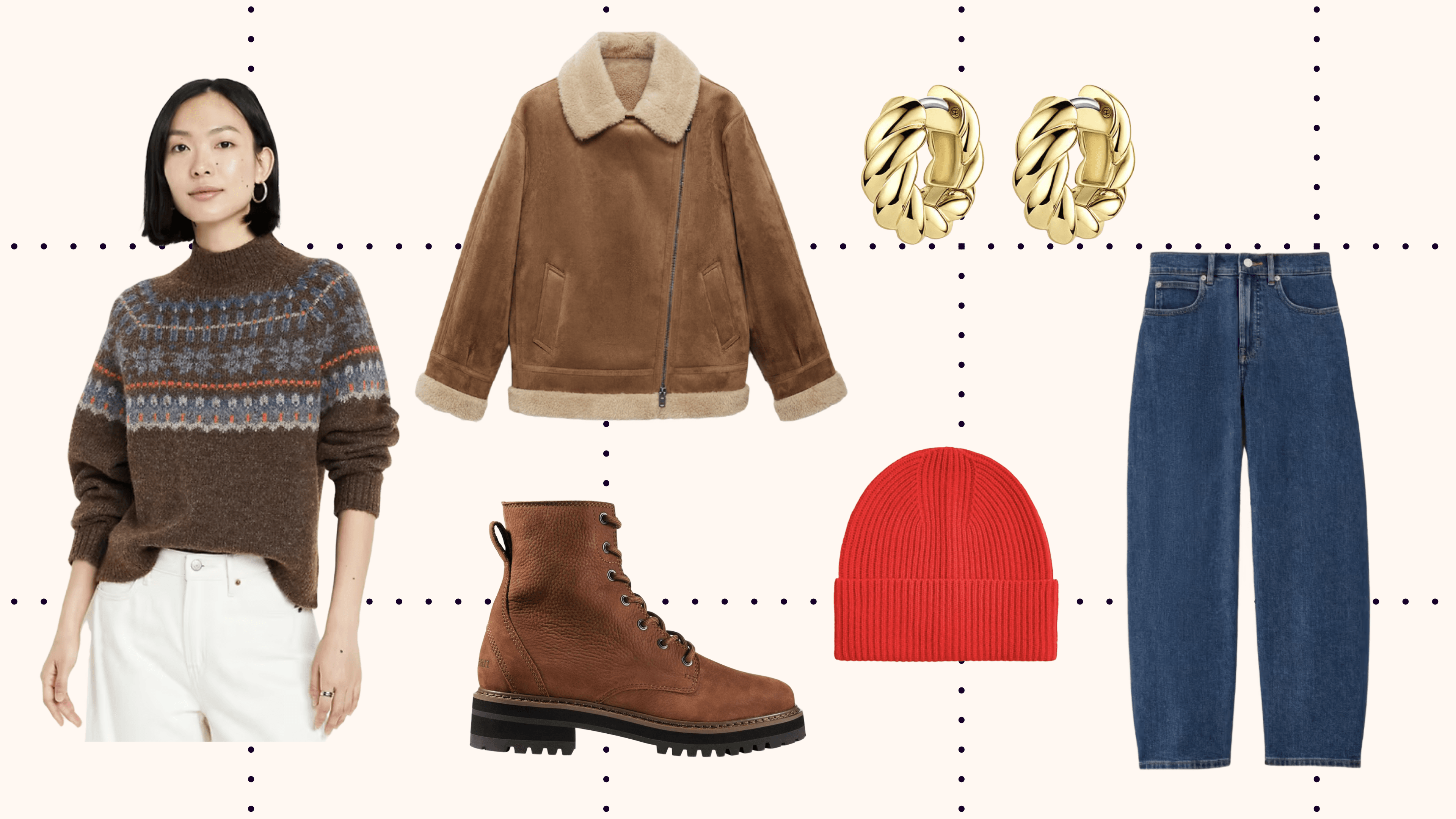 holiday family gathering outfit