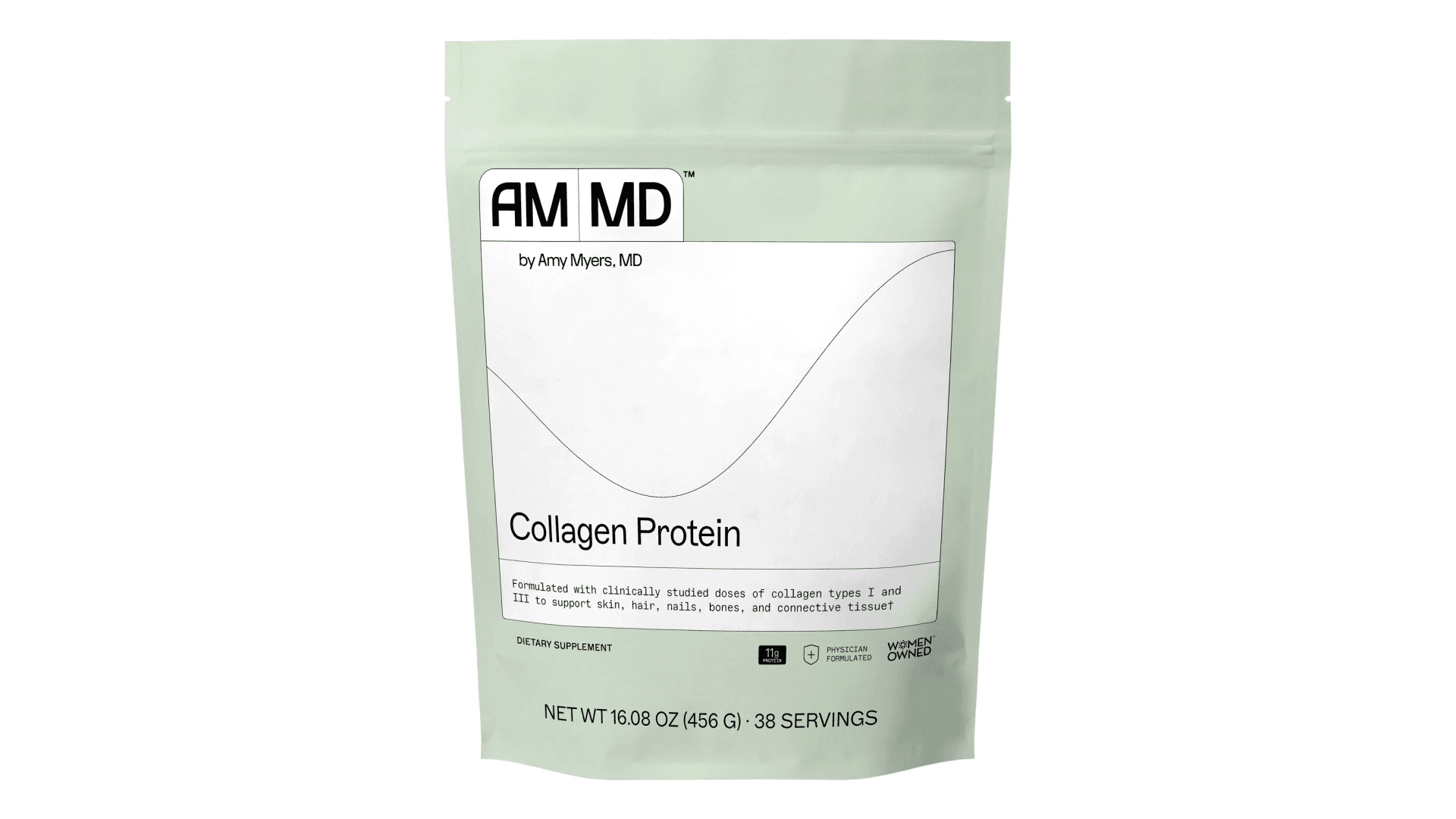 Amy Myers collagen-based protein powder