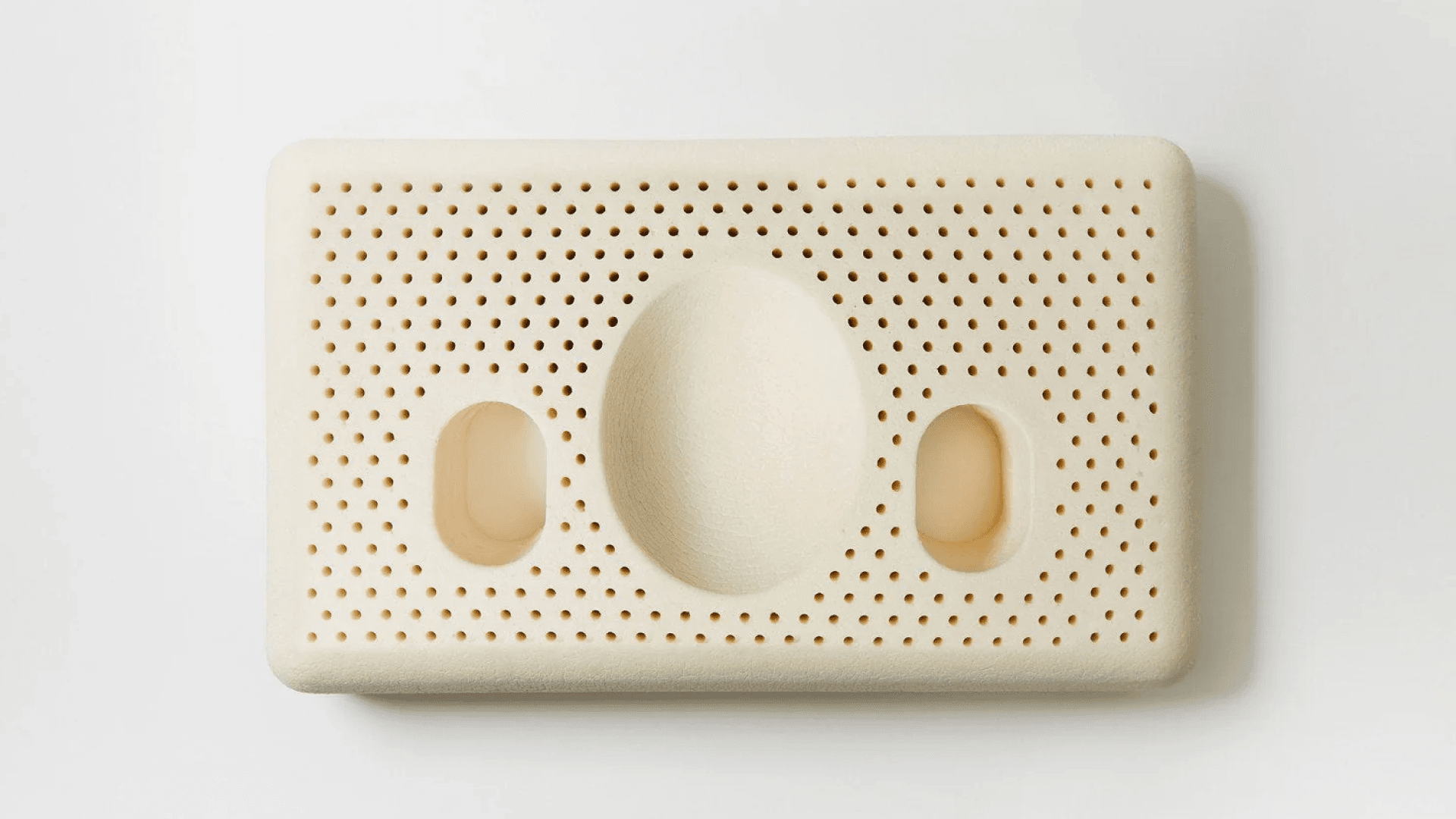 Latex sculpted pillow interior