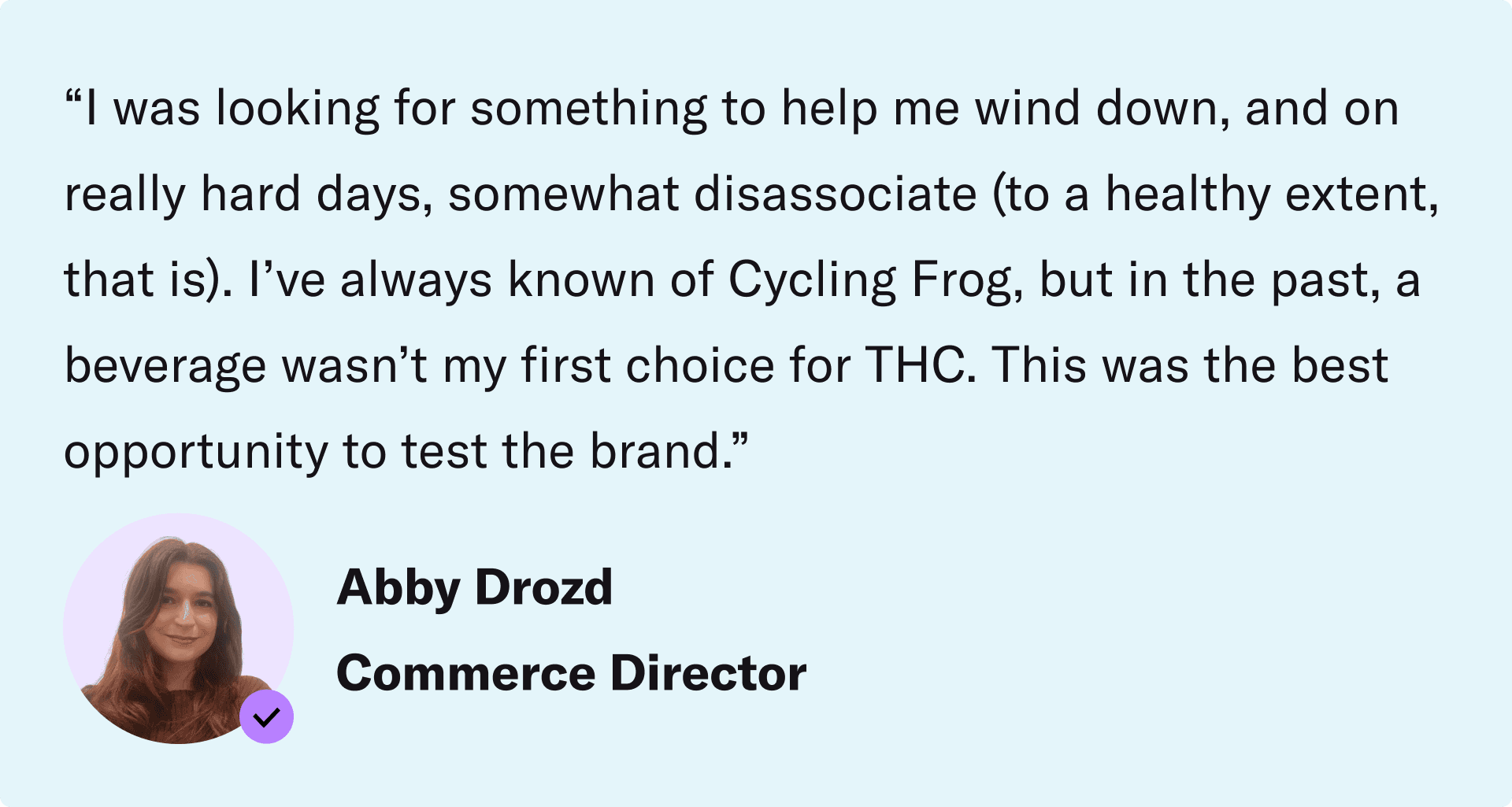 why abby tested