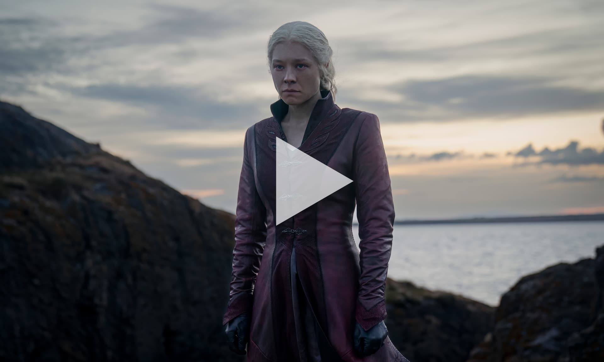 Rhaenyra targaryen from the "House of the Dragon"