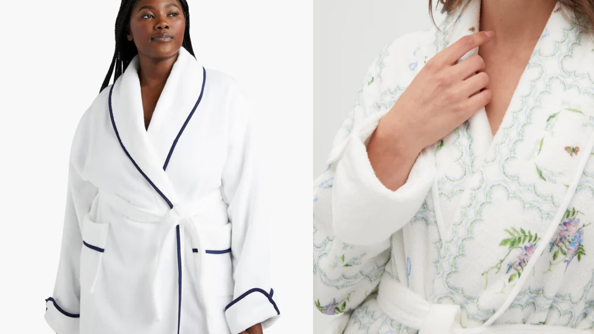 hotel-like fluffy robe