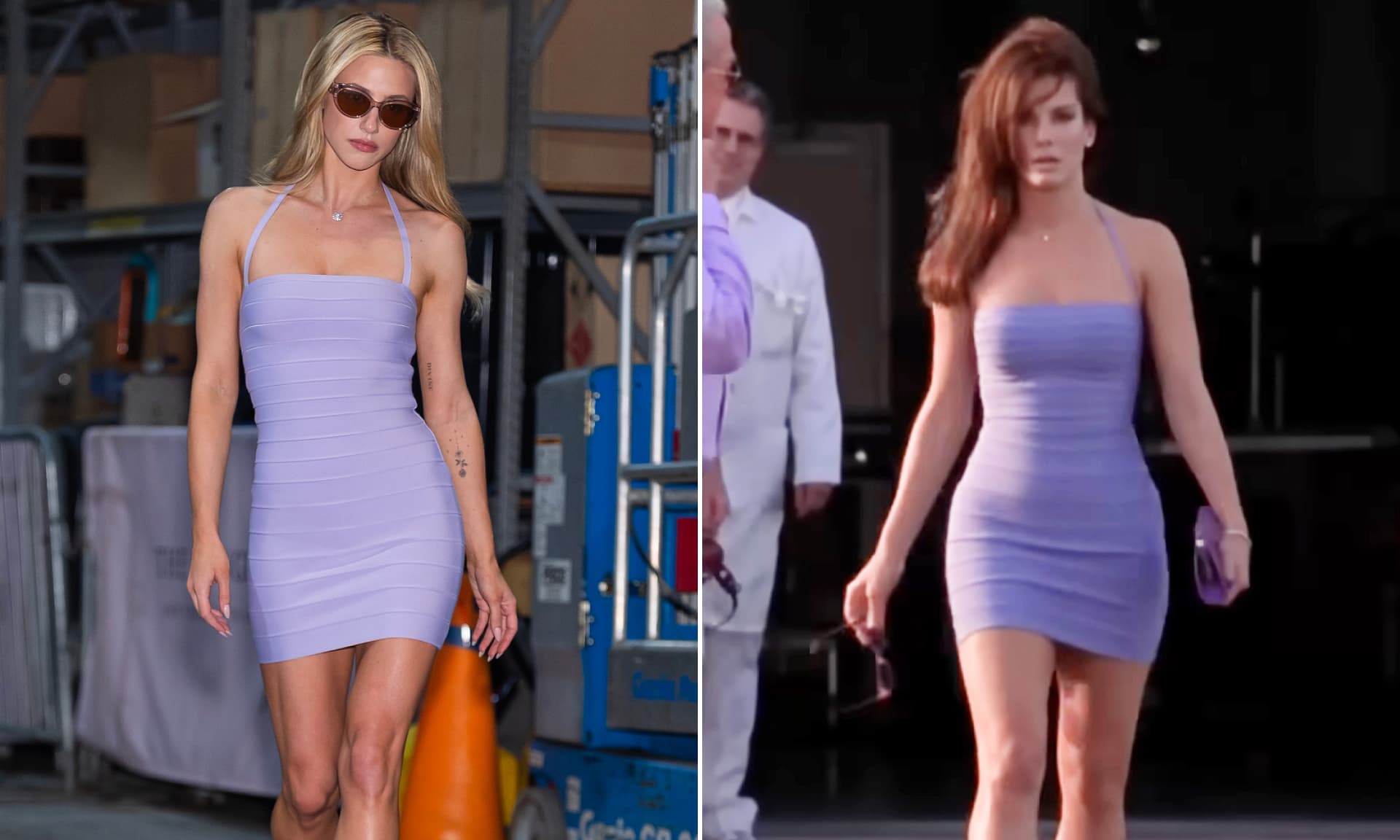 Lili Reinhart and Sandra Bullock in Miss Congeniality