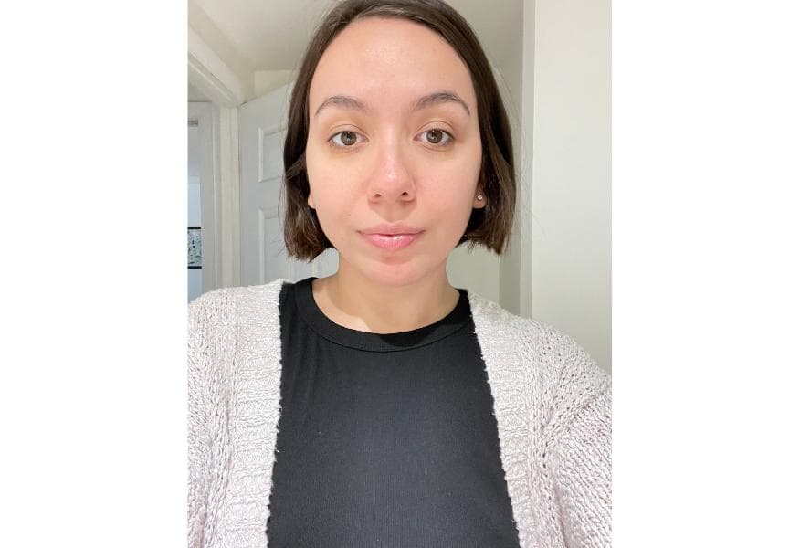 alexa showing results after wearing the wrinklit led mask