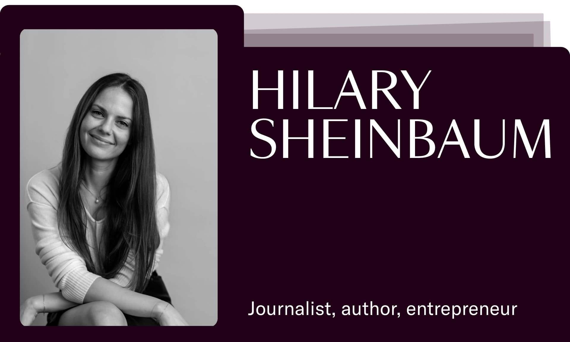Hilary Sheinbaum action items headshot