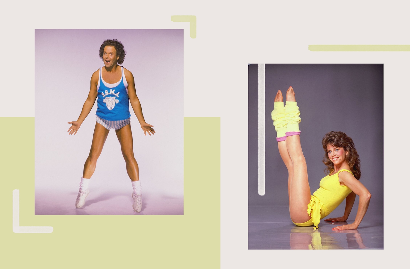 Featured image for These '80s workout video stars are back just in time to help you break a sweat at home