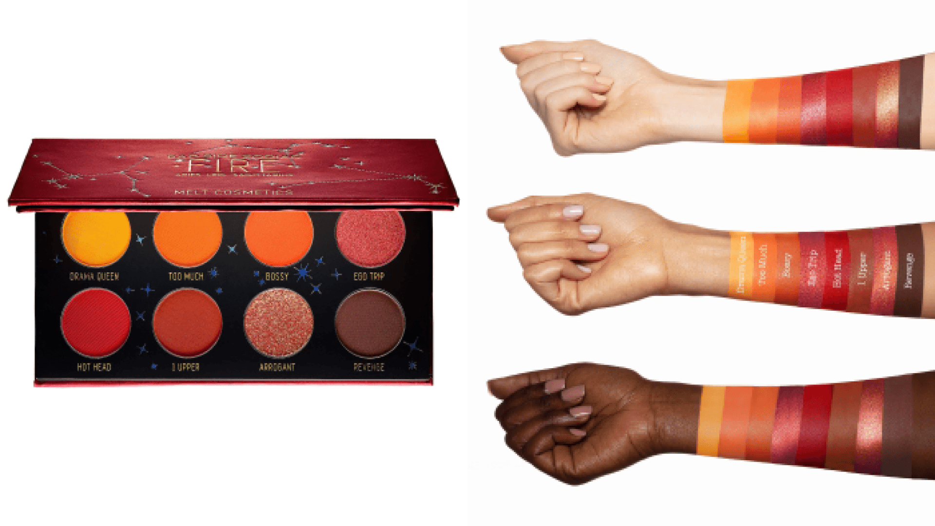 Astrology gifts makeup palette